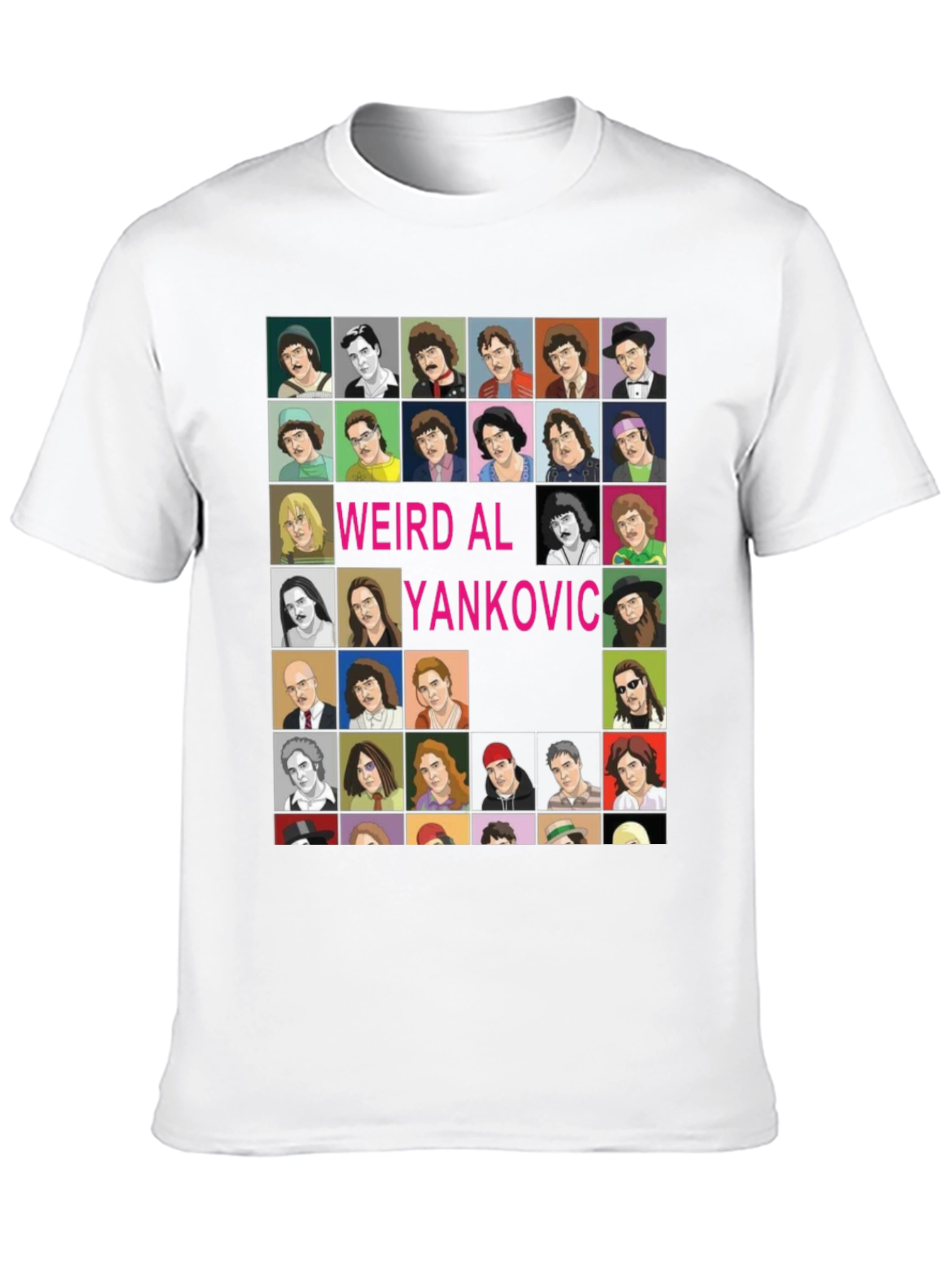 Weird Al Yankovic Collage Graphic Tee