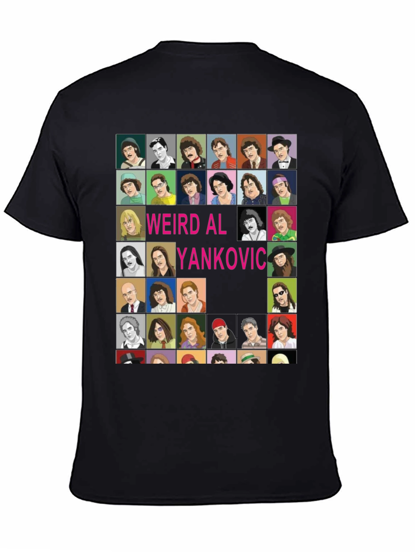 Weird Al Yankovic Collage Graphic Tee
