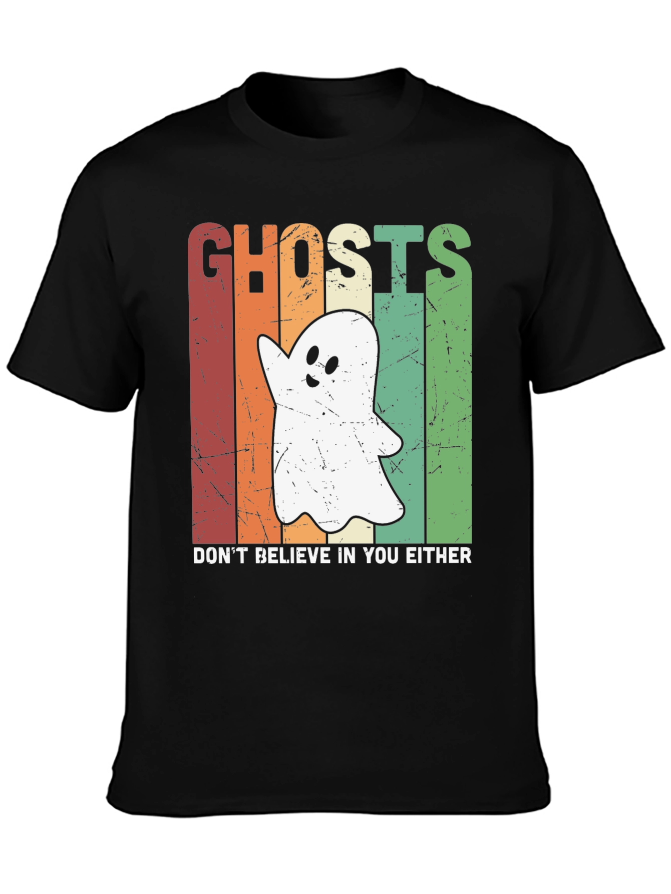 Ghost Retro Halloween T-Shirt