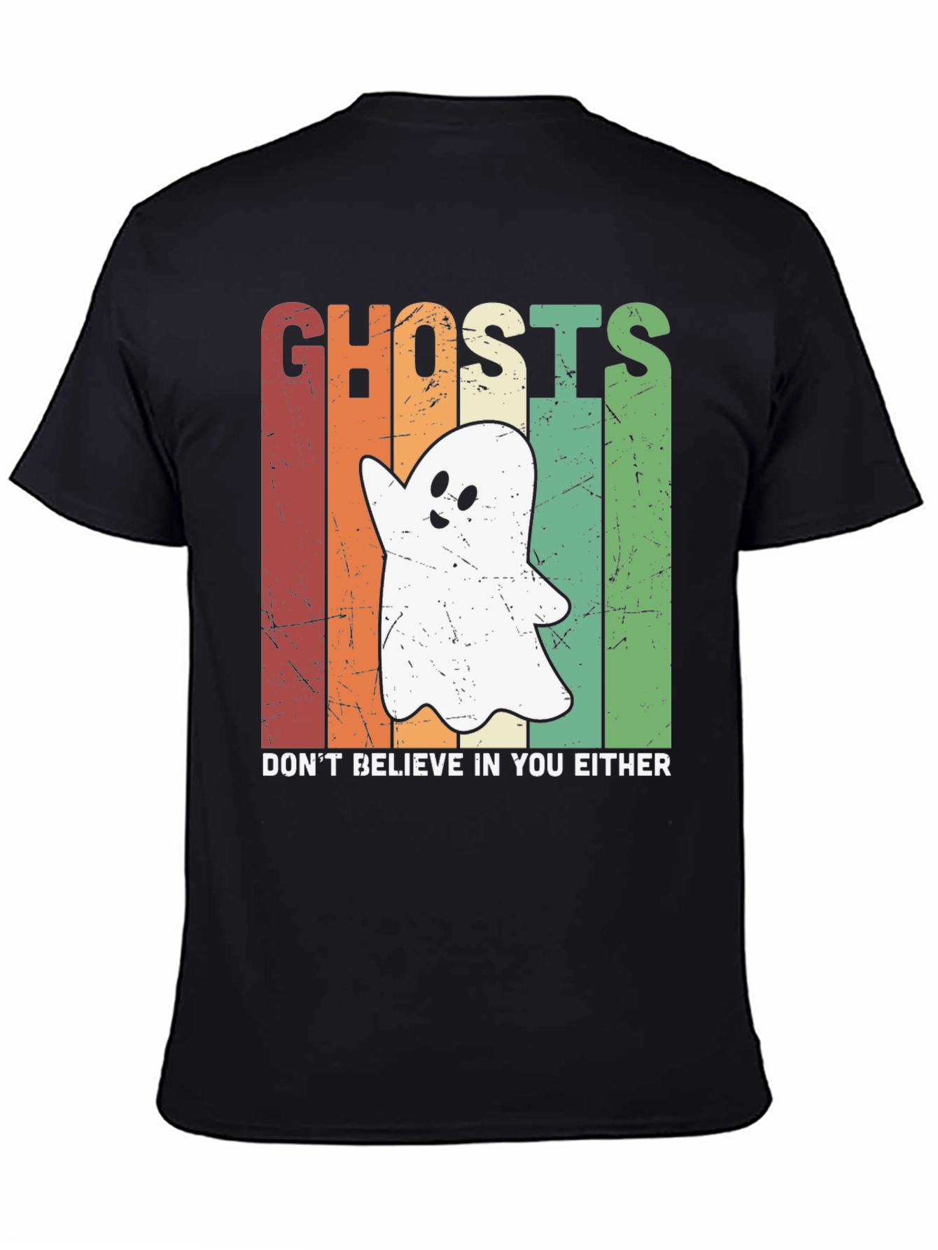 Ghost Retro Halloween T-Shirt