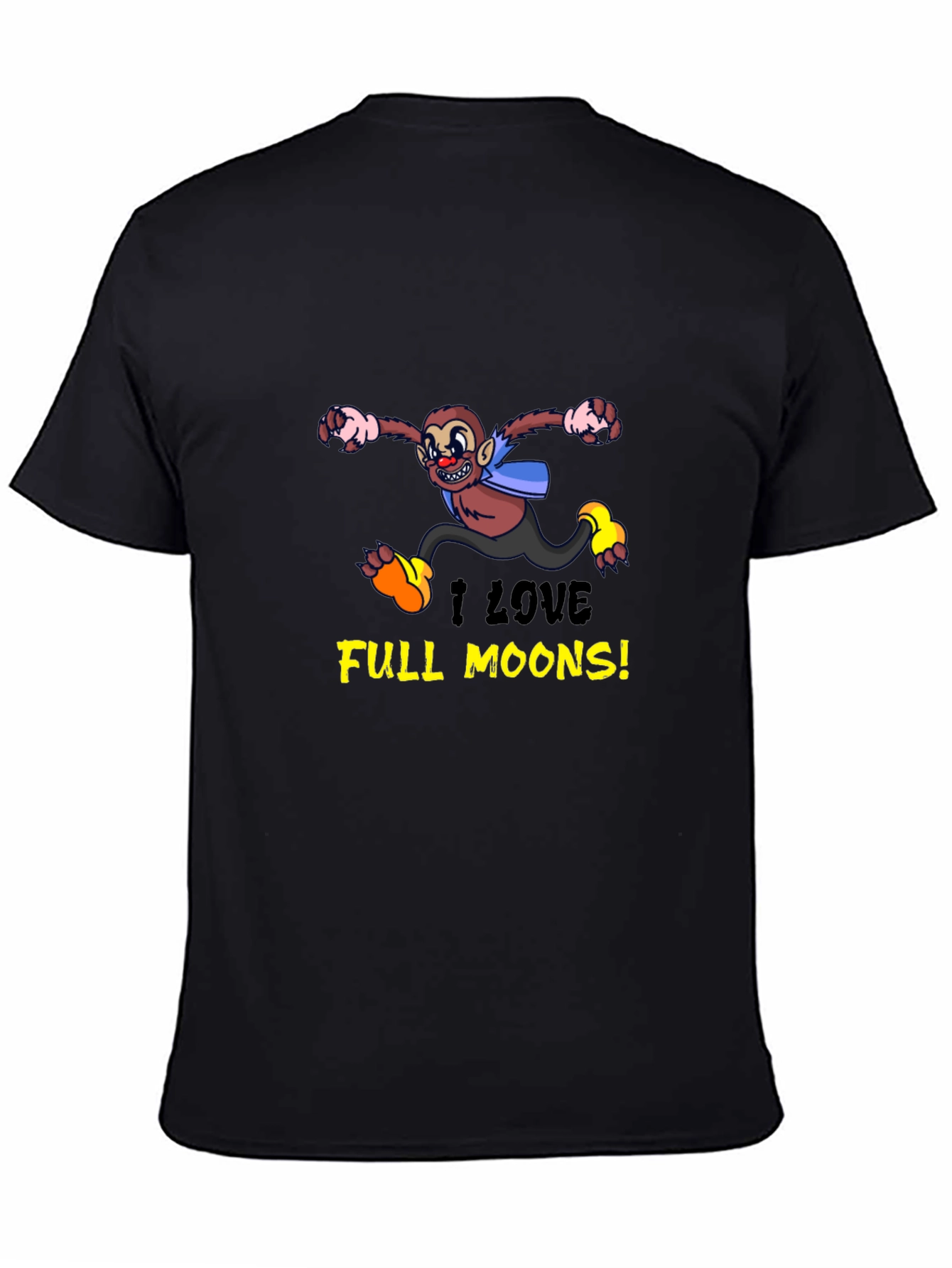 I Love Full Moons! Graphic T-Shirt