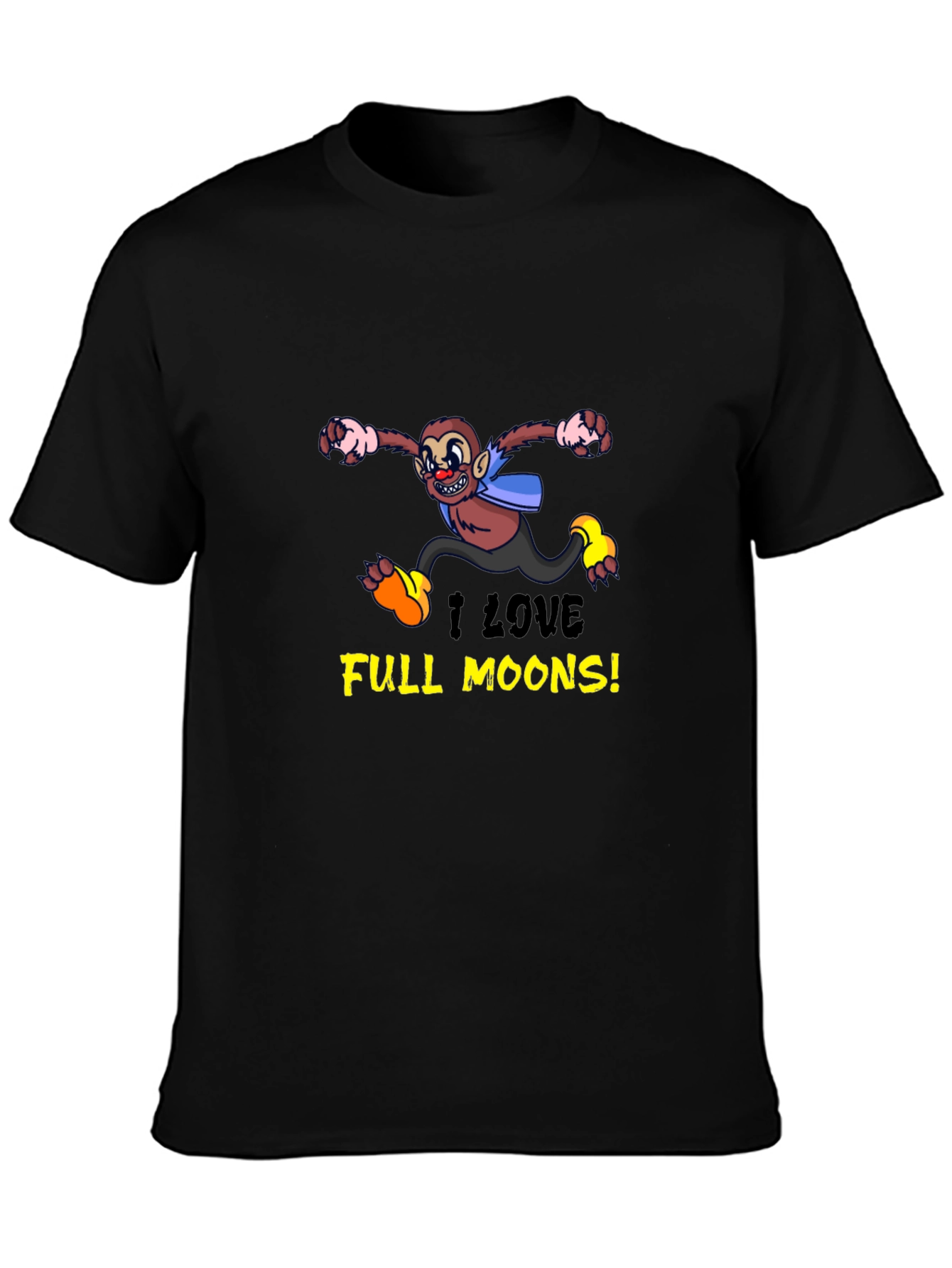 I Love Full Moons! Graphic T-Shirt