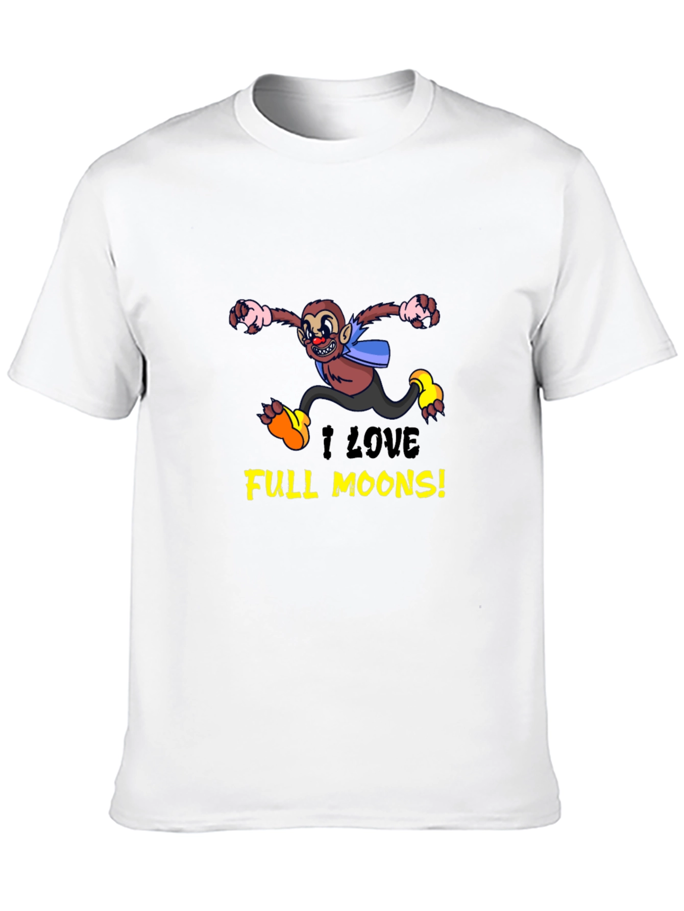 I Love Full Moons! Graphic T-Shirt