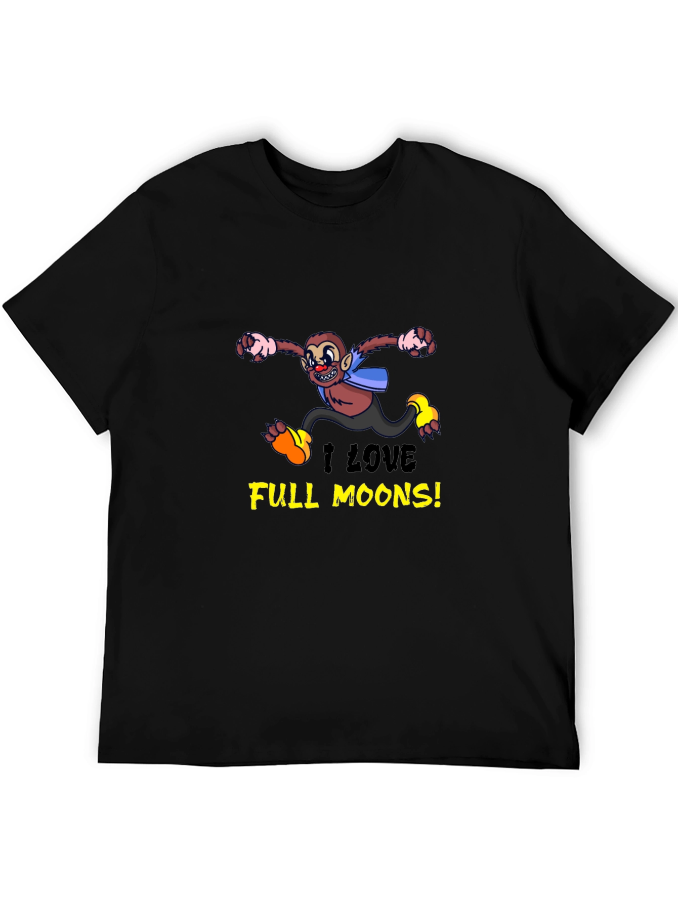 I Love Full Moons! Graphic T-Shirt