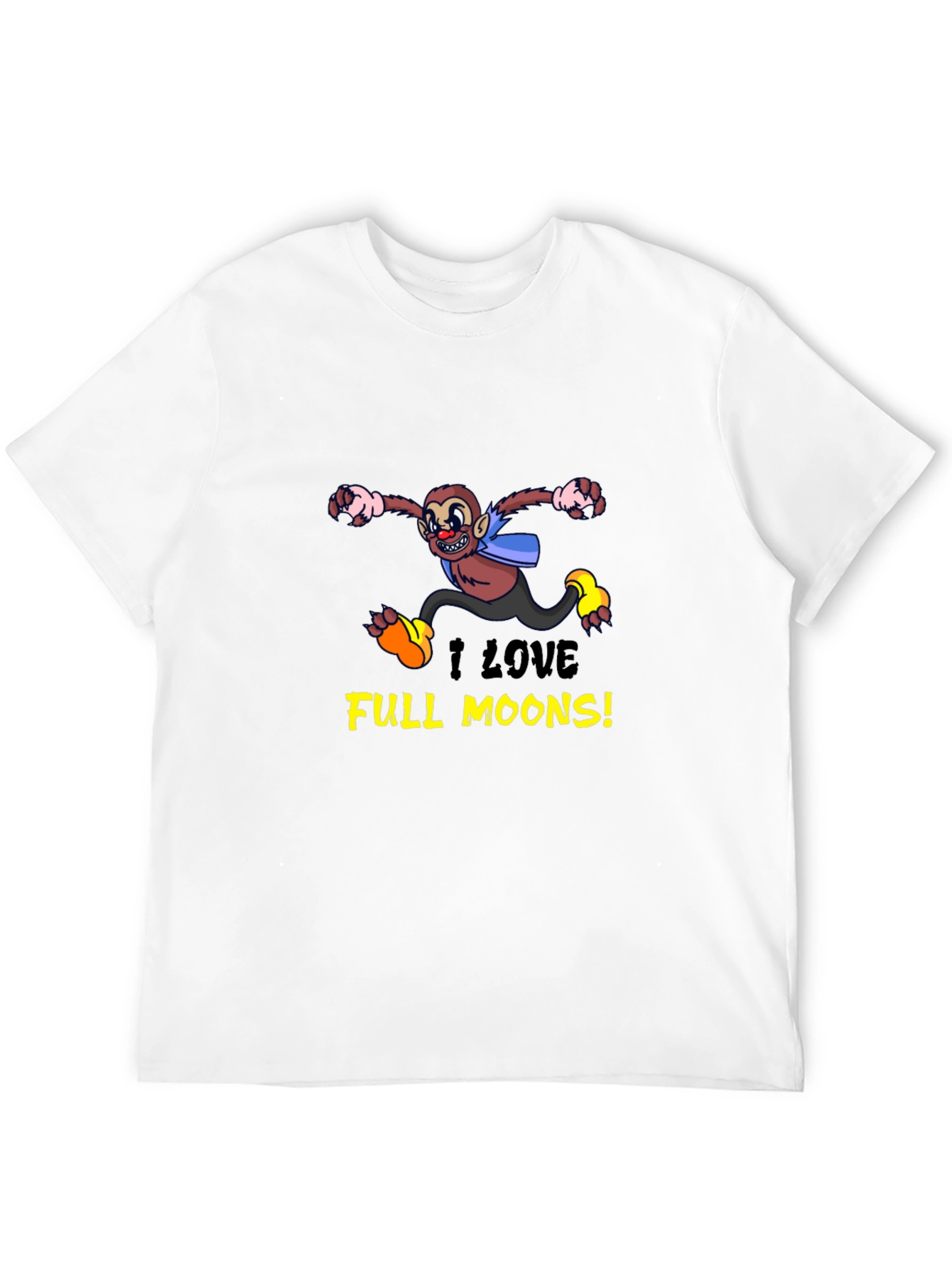 I Love Full Moons! Graphic T-Shirt