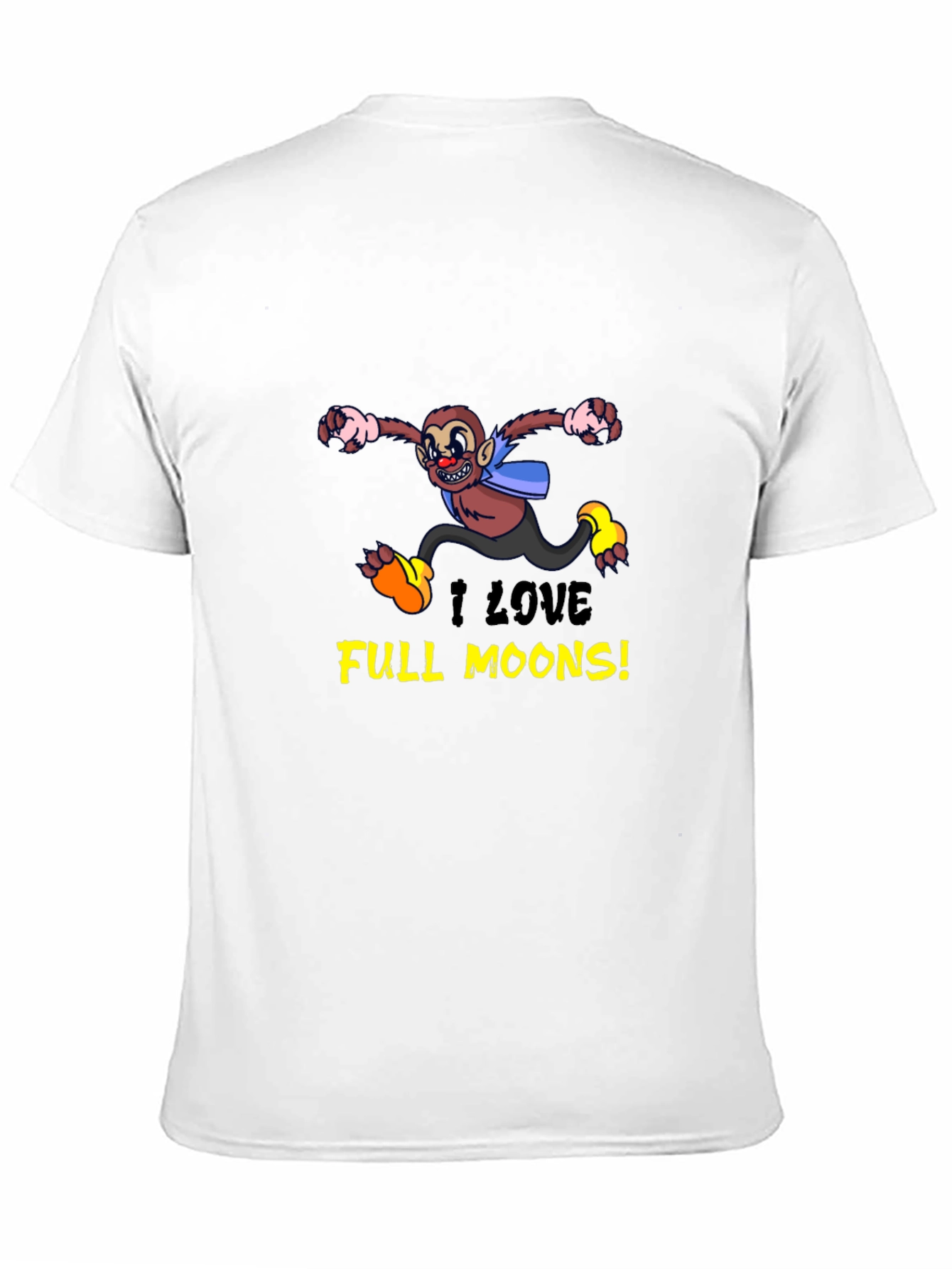 I Love Full Moons! Graphic T-Shirt