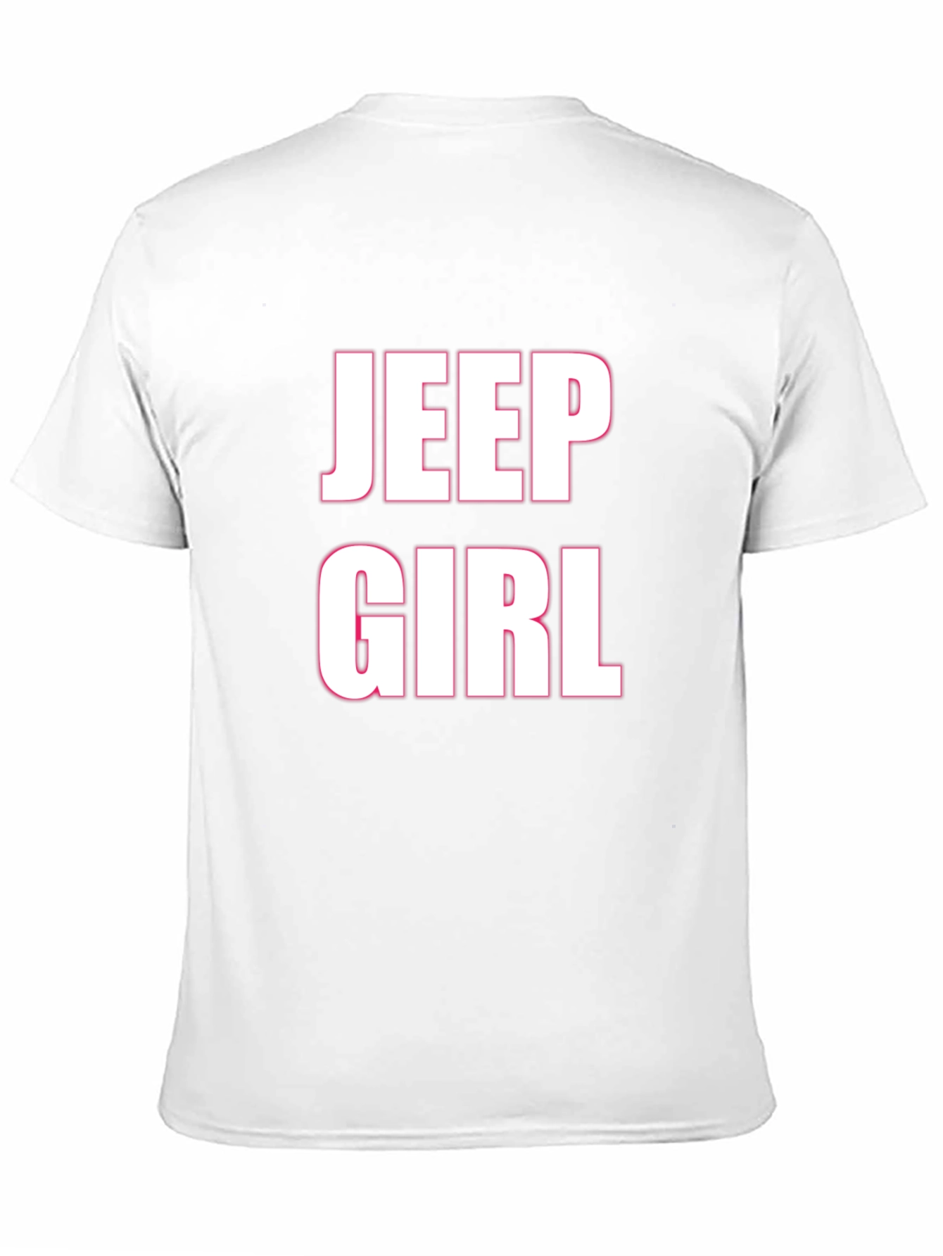 Jeep Girl T-Shirt - Black Cotton Blend