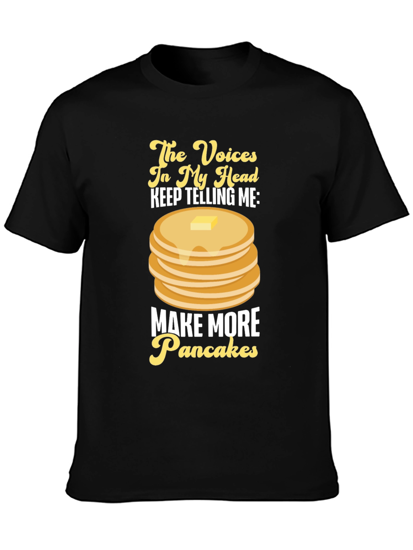 Funny Pancake Lover Graphic T-Shirt
