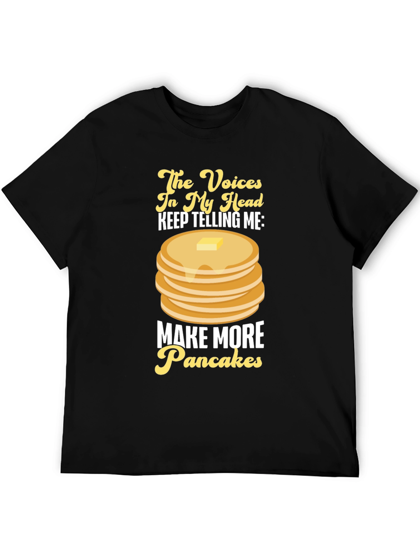 Funny Pancake Lover Graphic T-Shirt