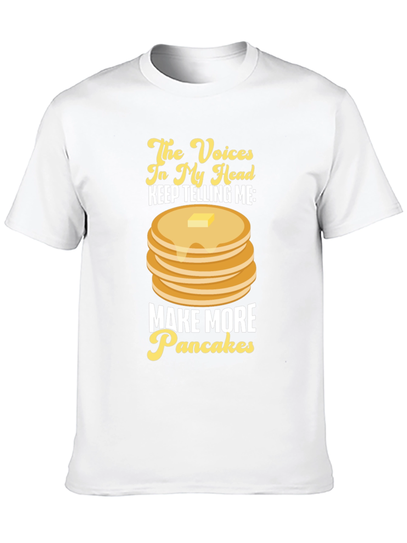 Funny Pancake Lover Graphic T-Shirt