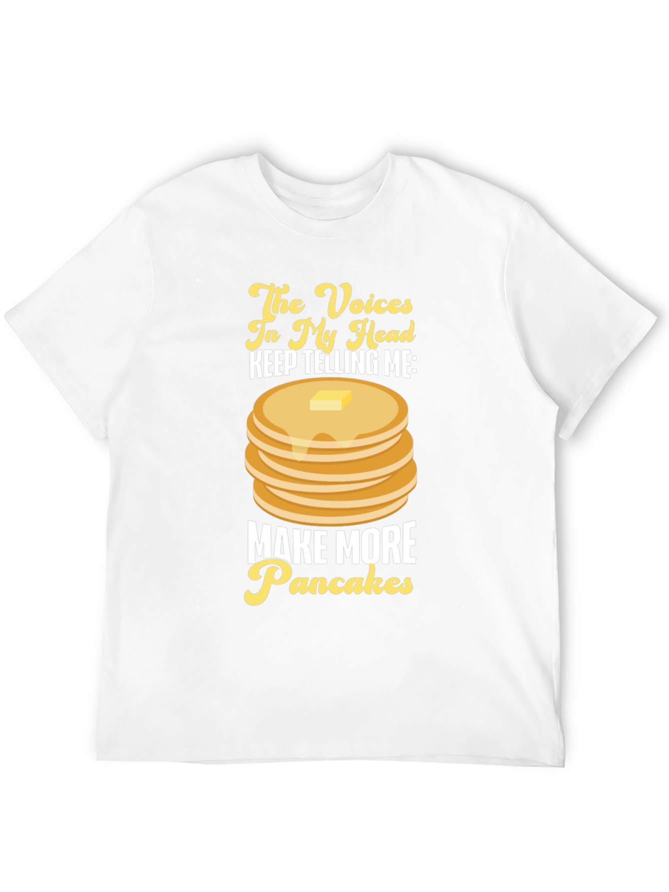 Funny Pancake Lover Graphic T-Shirt