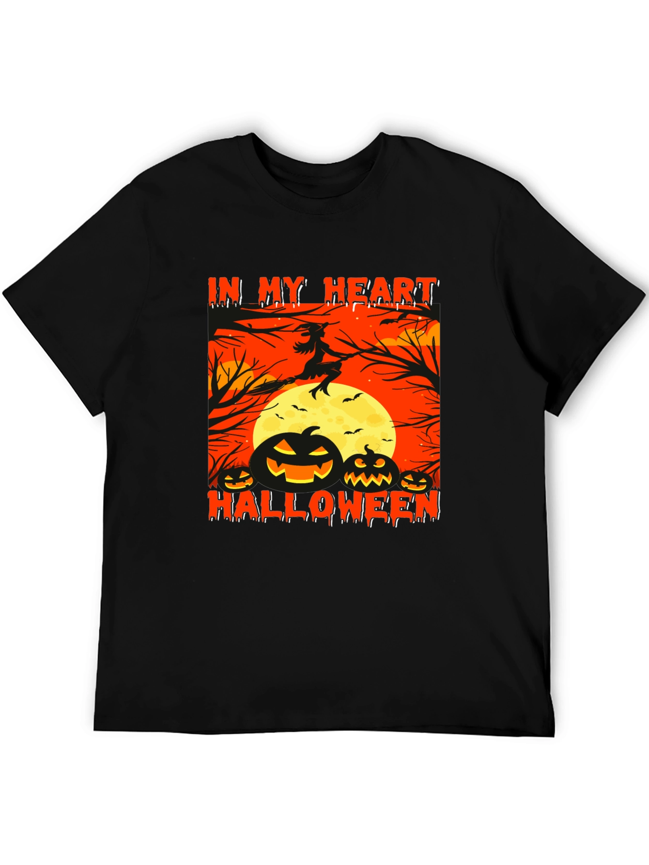 Halloween Pumpkin T-Shirt - In My Heart