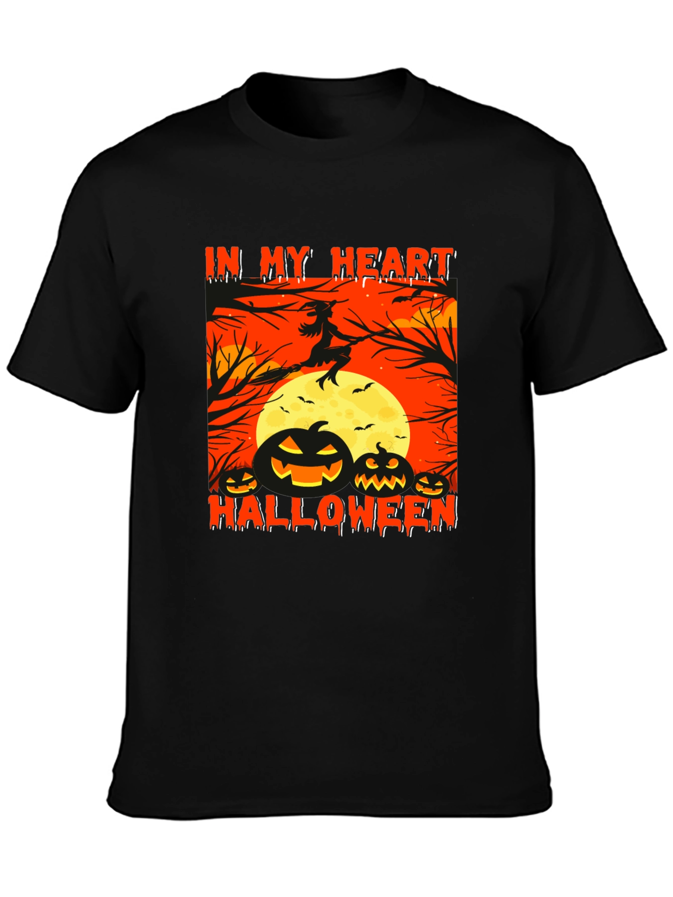 Halloween Pumpkin T-Shirt - In My Heart