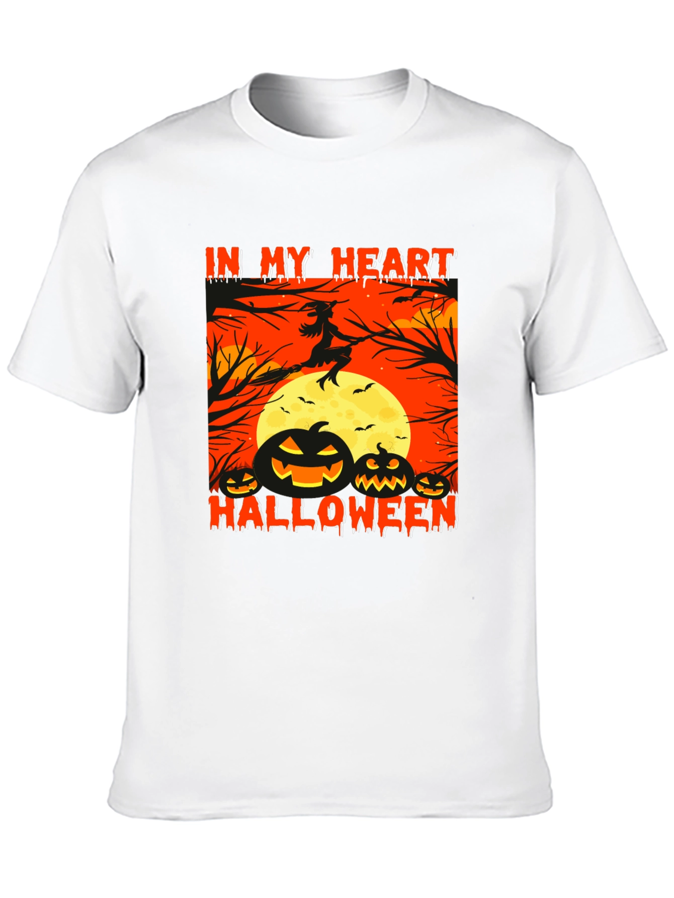 Halloween Pumpkin T-Shirt - In My Heart
