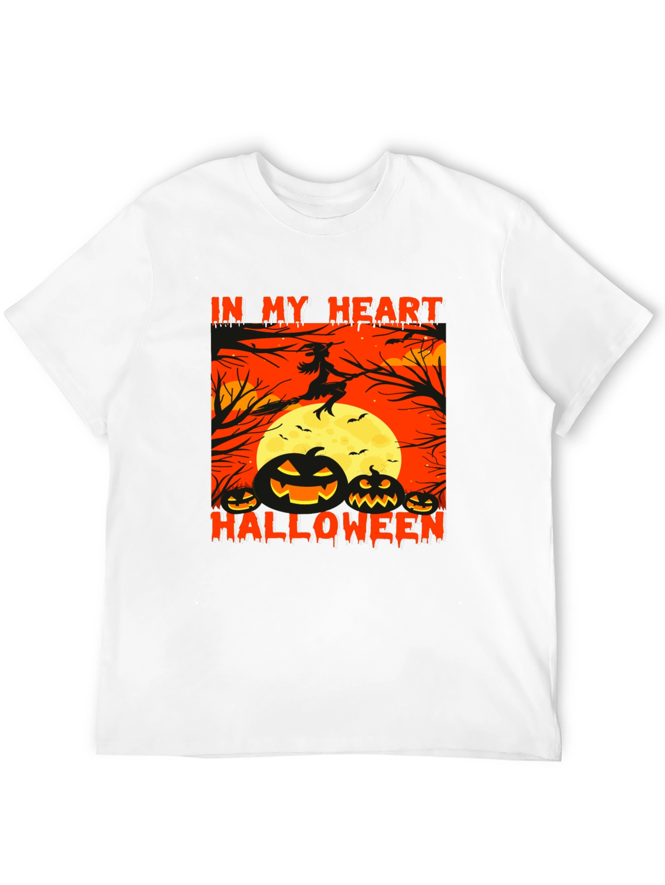 Halloween Pumpkin T-Shirt - In My Heart