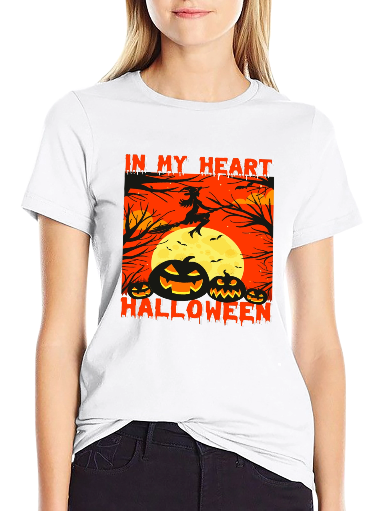 Halloween Pumpkin T-Shirt - In My Heart