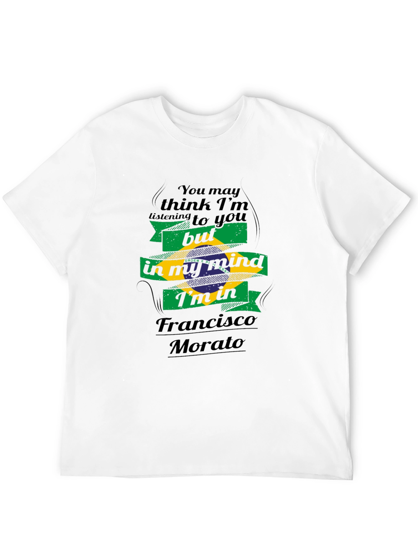 Francisco Morato Mind T-Shirt - Brazil Flag