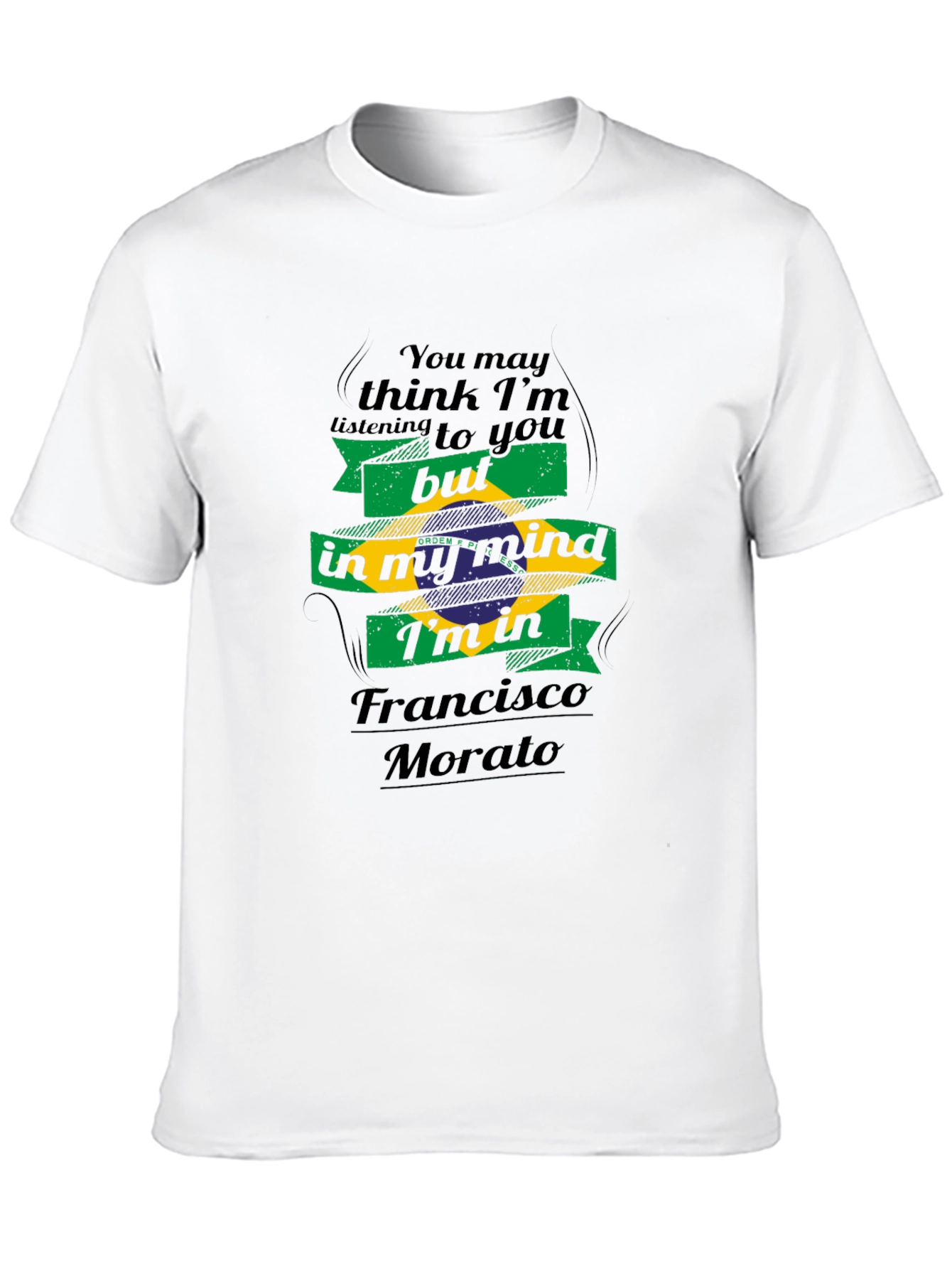 Francisco Morato Mind T-Shirt - Brazil Flag