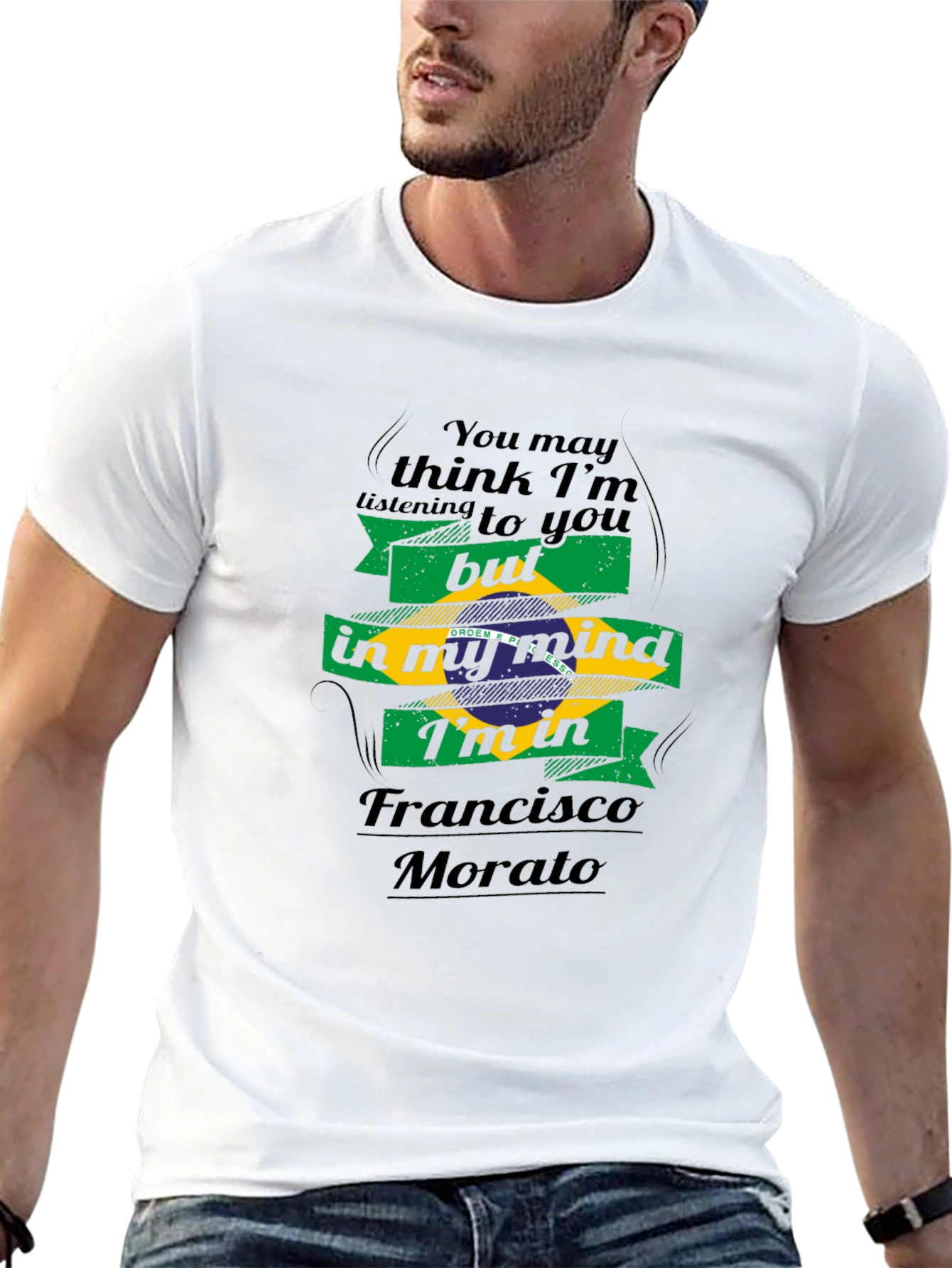 Francisco Morato Mind T-Shirt - Brazil Flag