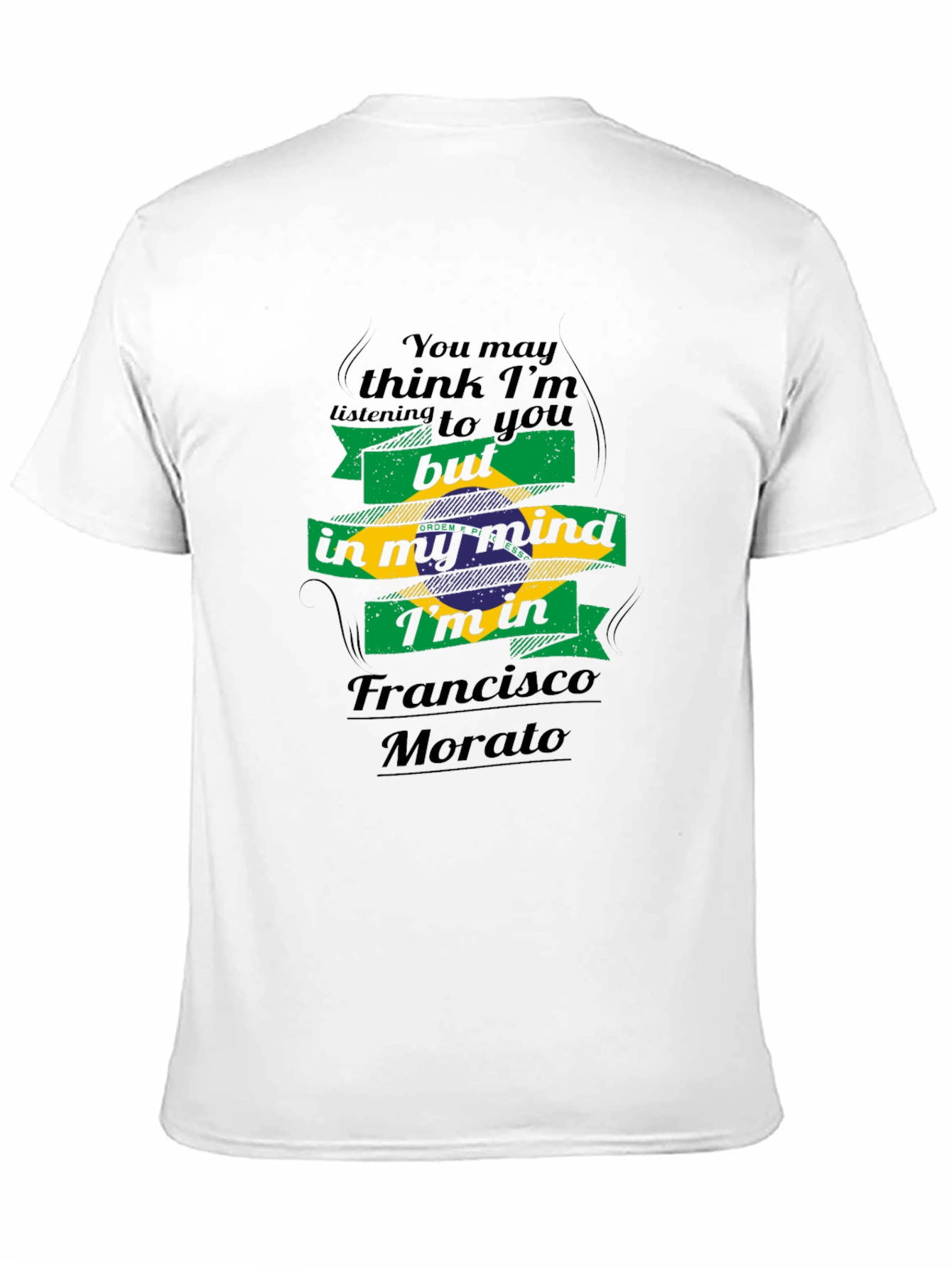 Francisco Morato Mind T-Shirt - Brazil Flag