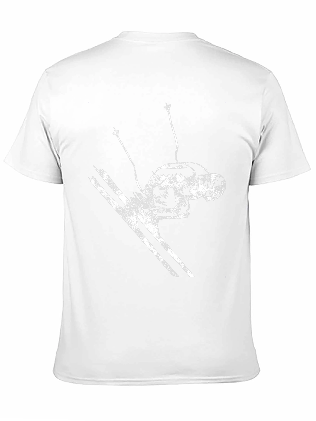 Black Ski Jumper Graphic Tee