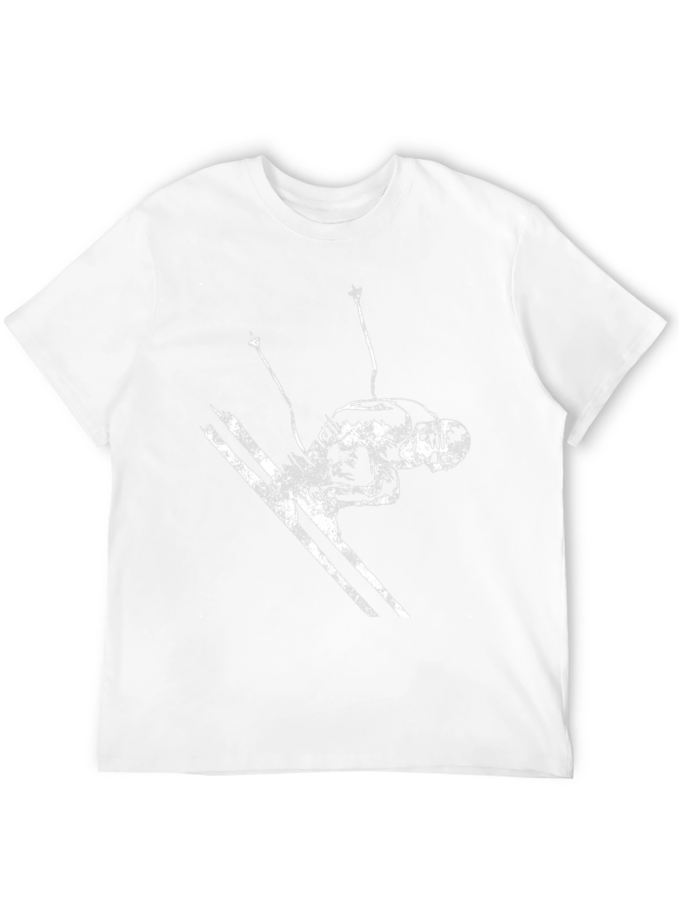 Black Ski Jumper Graphic Tee