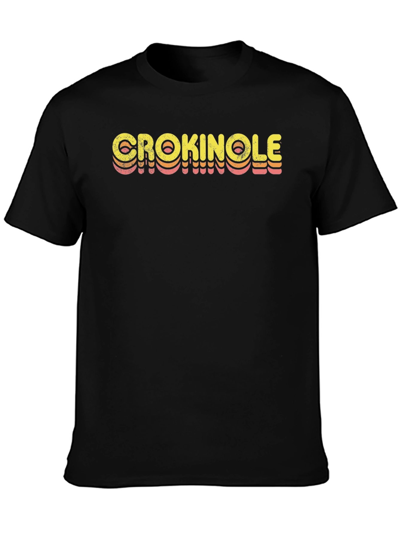 Retro Crokinole Graphic Tee - Casual Comfort