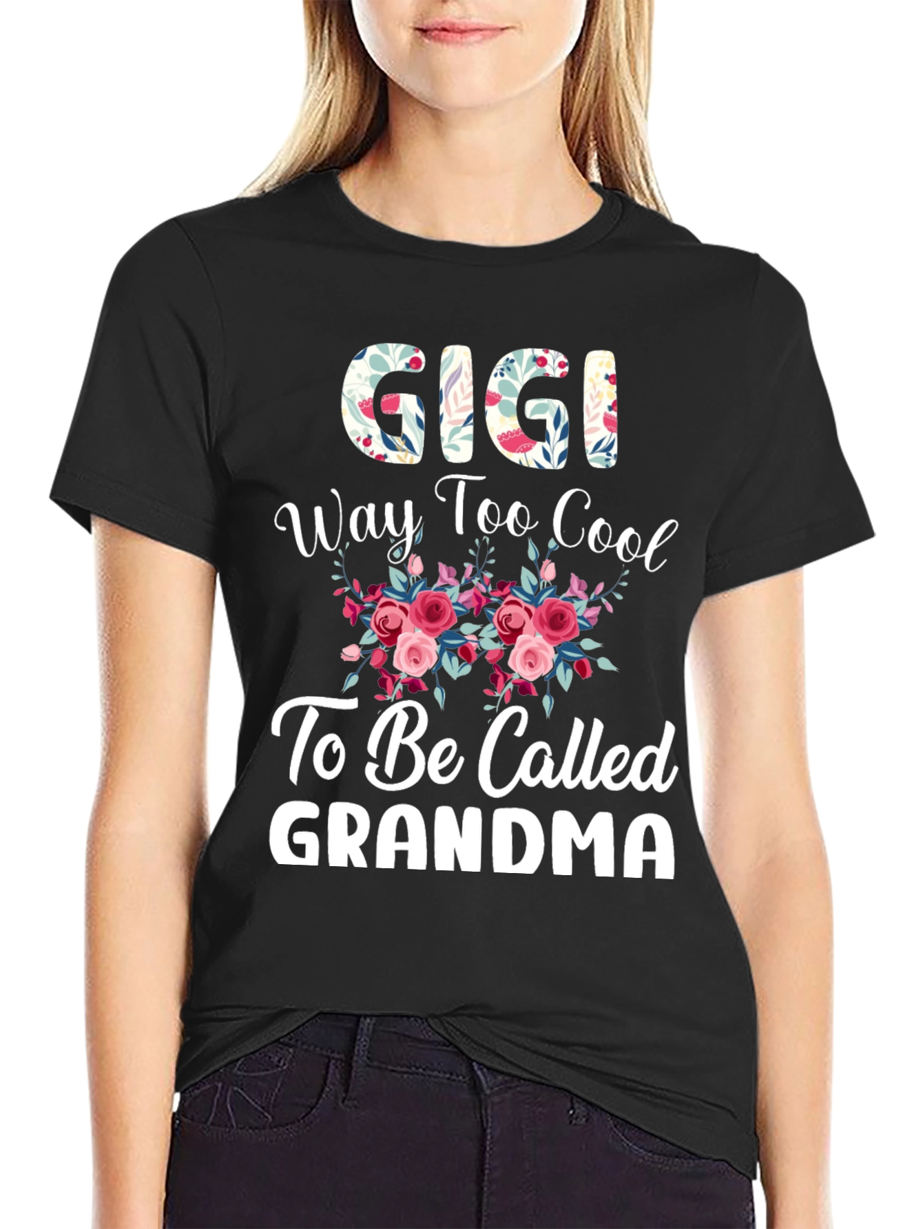 Gigi Too Cool Grandma Graphic Tee