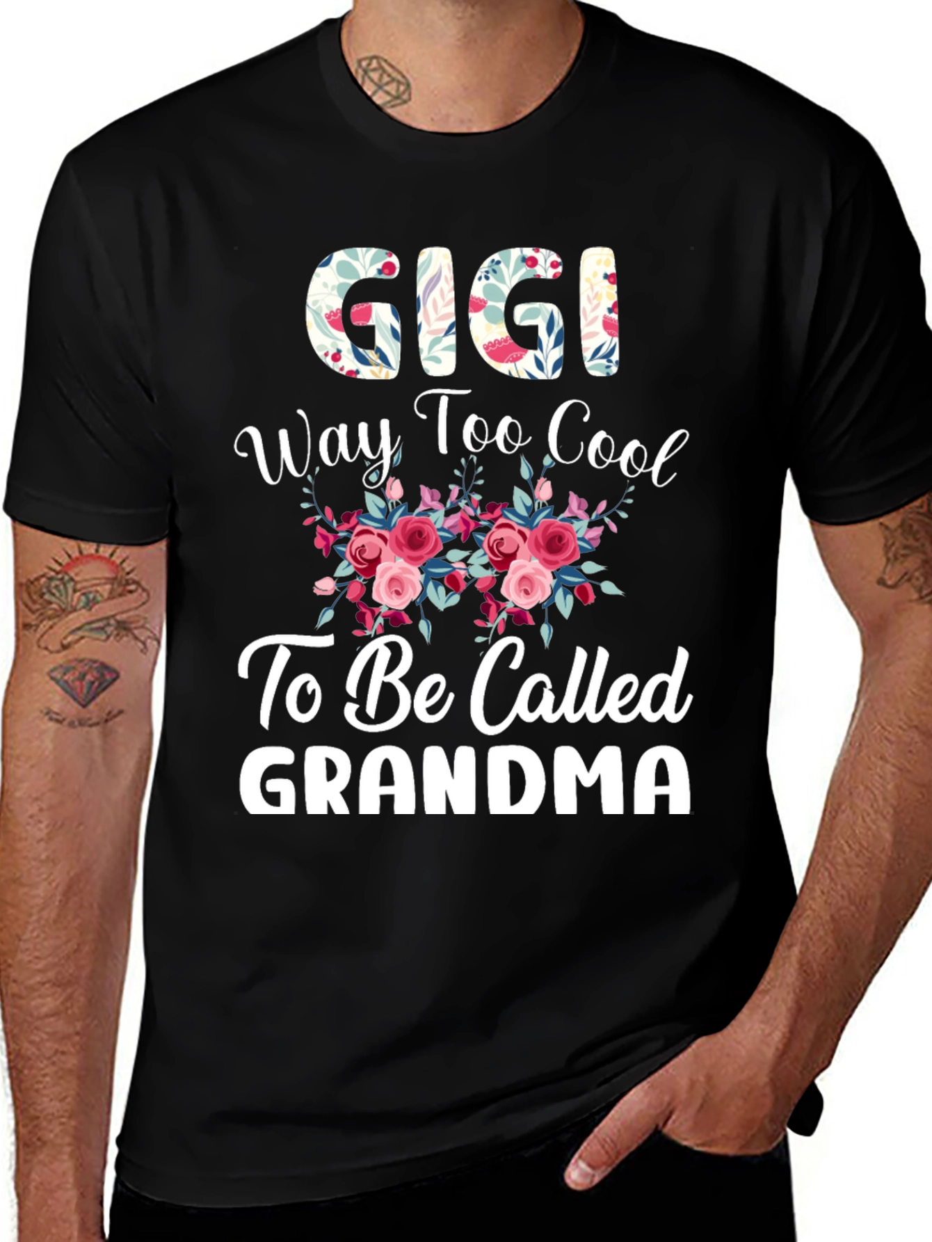 Gigi Too Cool Grandma Graphic Tee