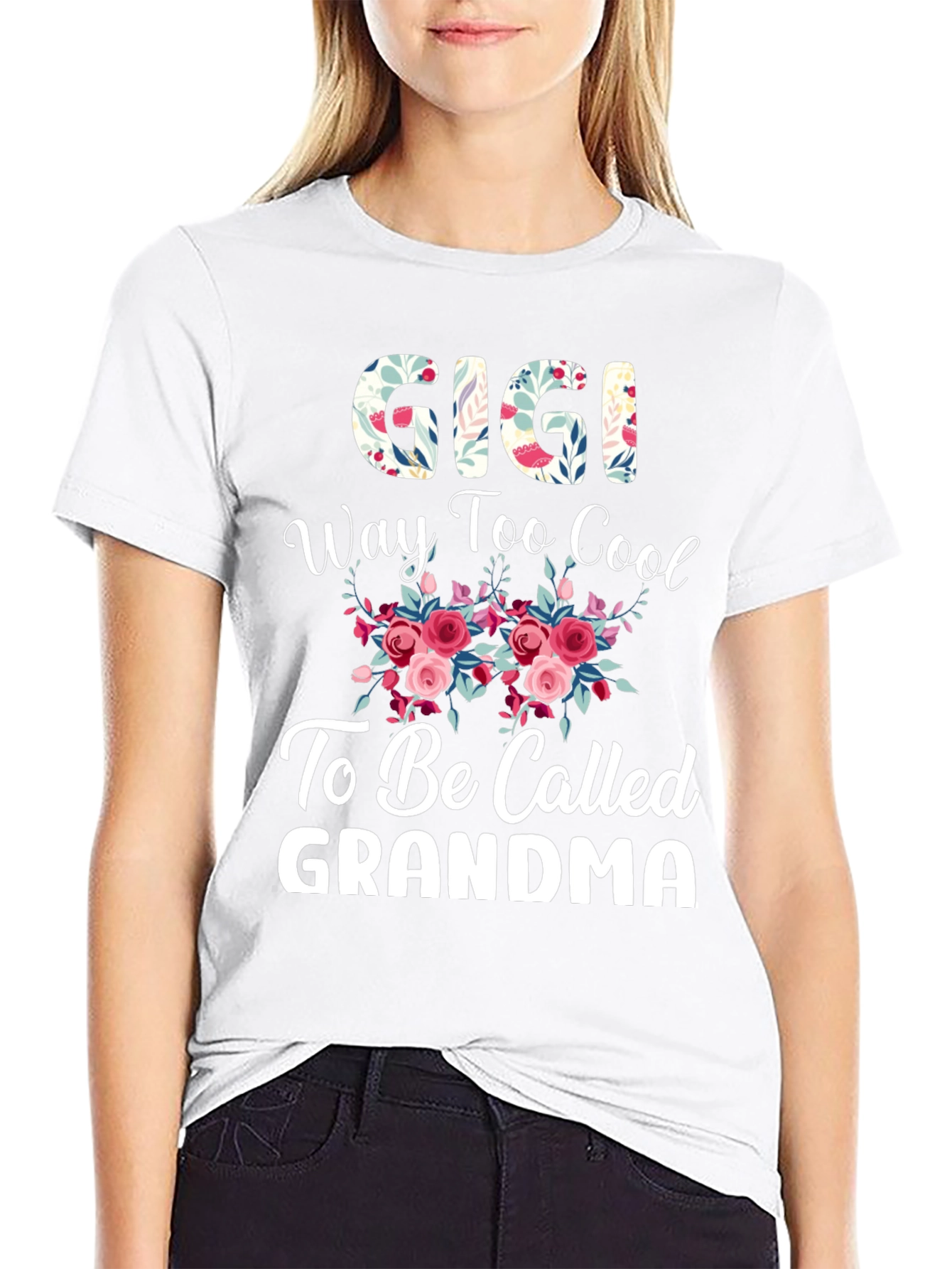 Gigi Too Cool Grandma Graphic Tee
