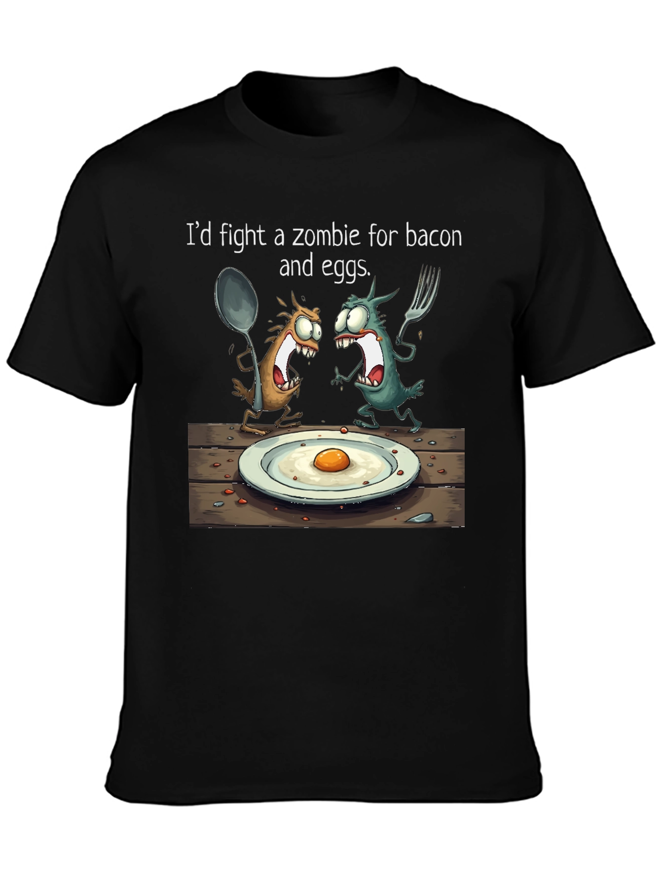 Zombie Bacon & Eggs T-Shirt