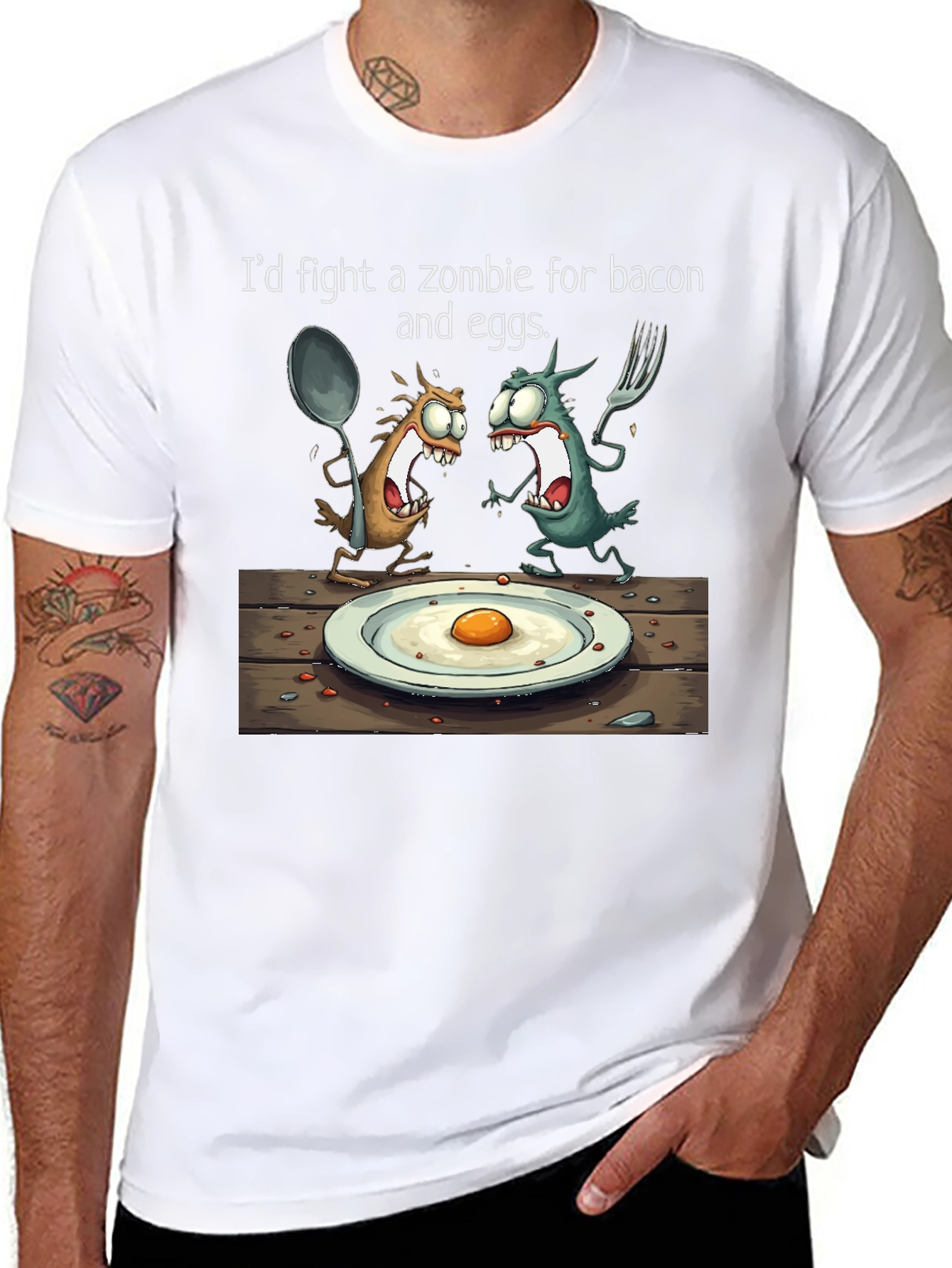 Zombie Bacon & Eggs T-Shirt