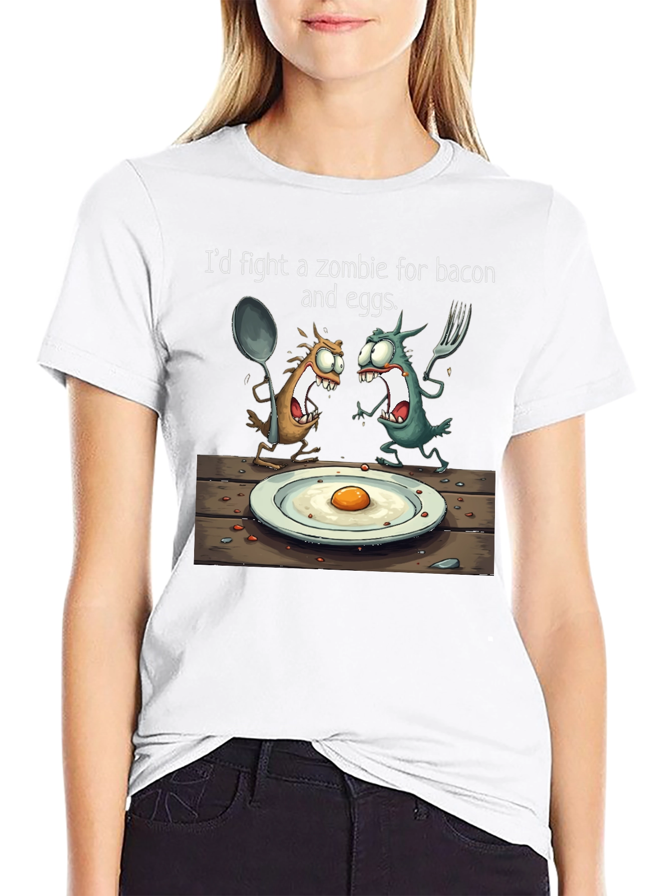 Zombie Bacon & Eggs T-Shirt