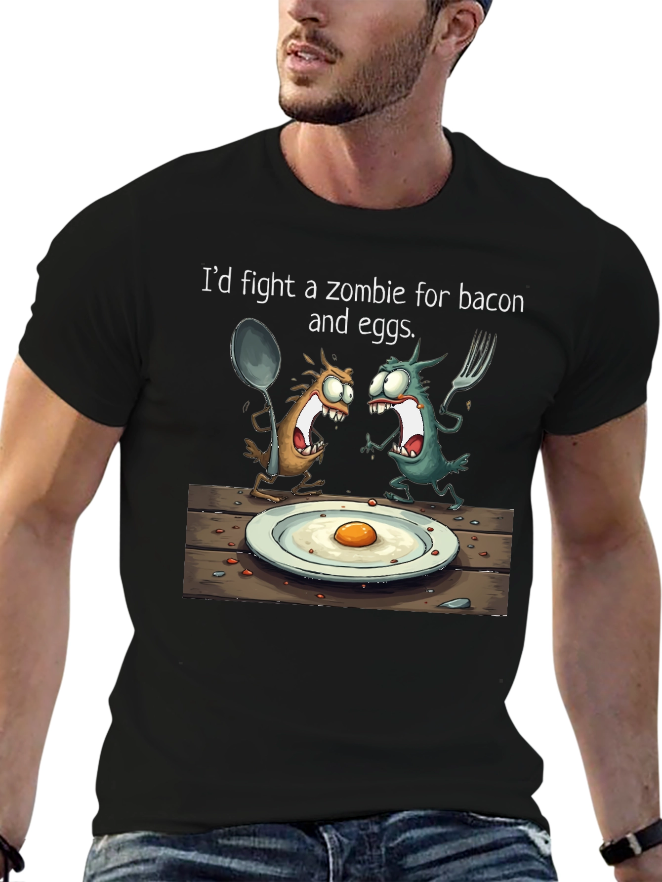 Zombie Bacon & Eggs T-Shirt