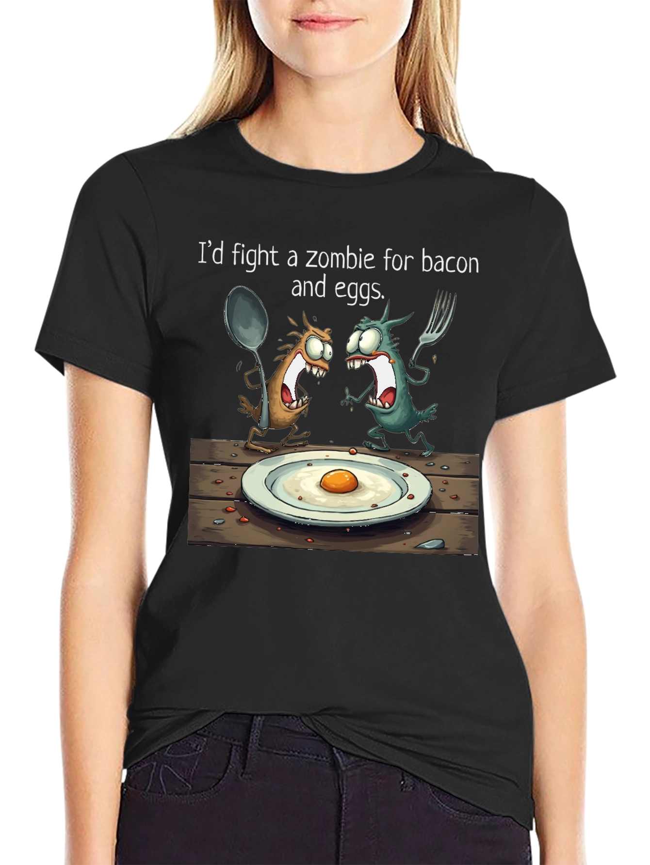 Zombie Bacon & Eggs T-Shirt