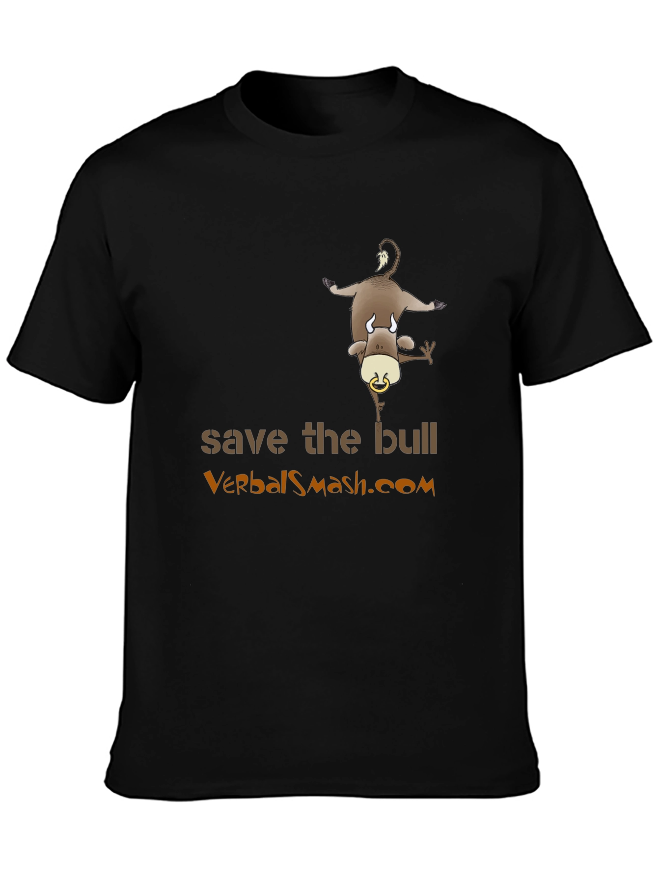 Save the Bull Graphic T-Shirt - VerbalSmash