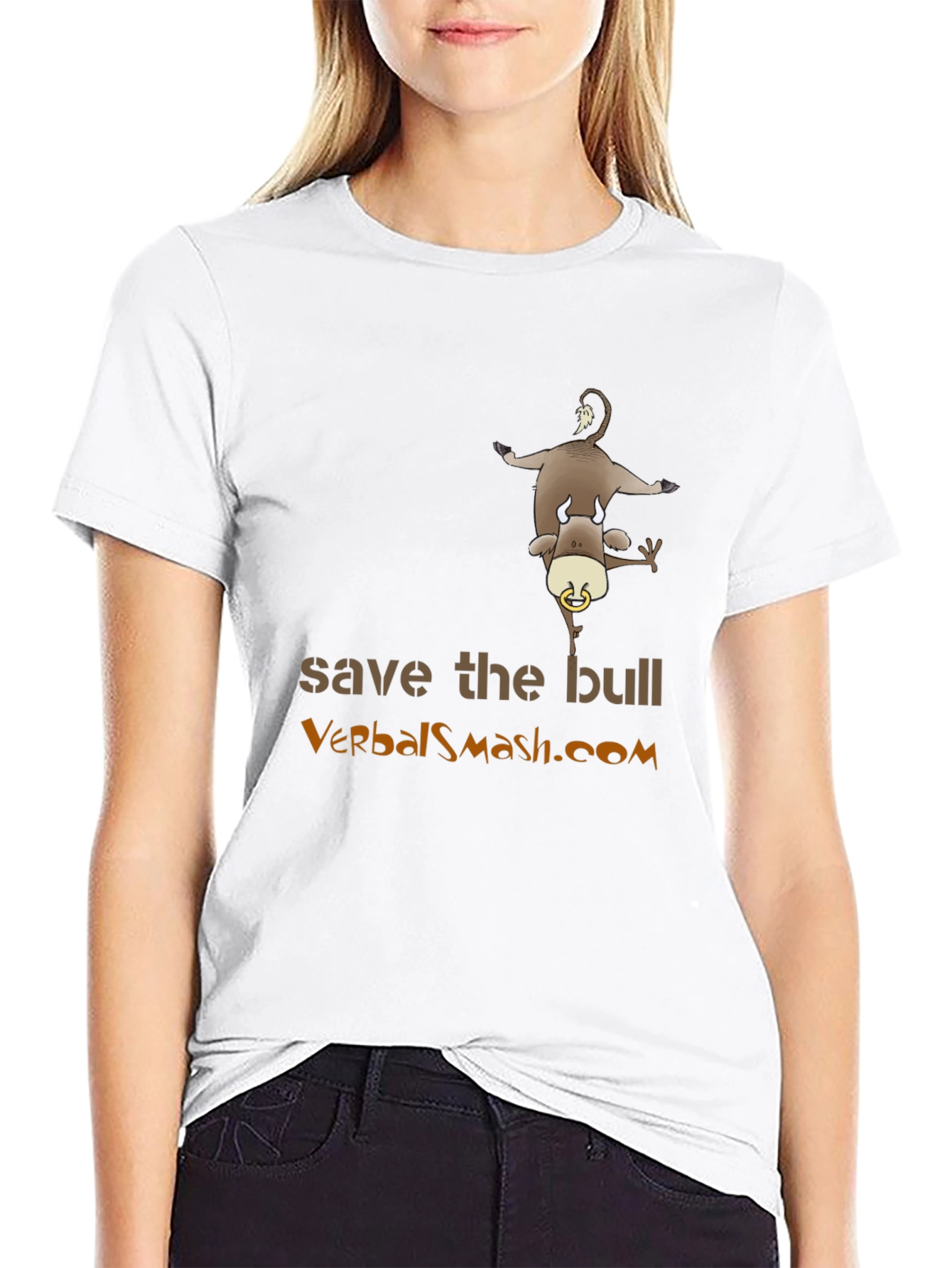 Save the Bull Graphic T-Shirt - VerbalSmash