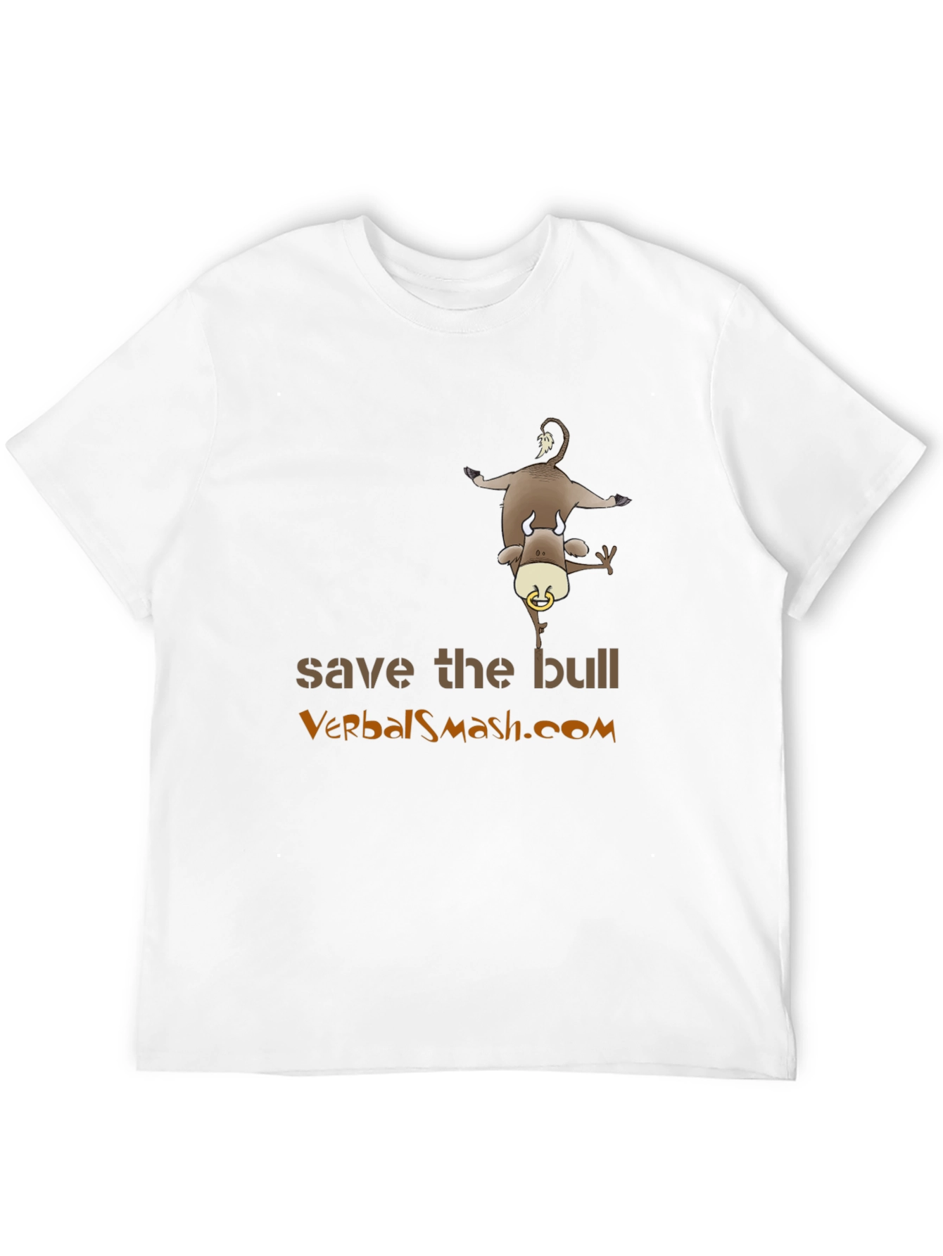 Save the Bull Graphic T-Shirt - VerbalSmash
