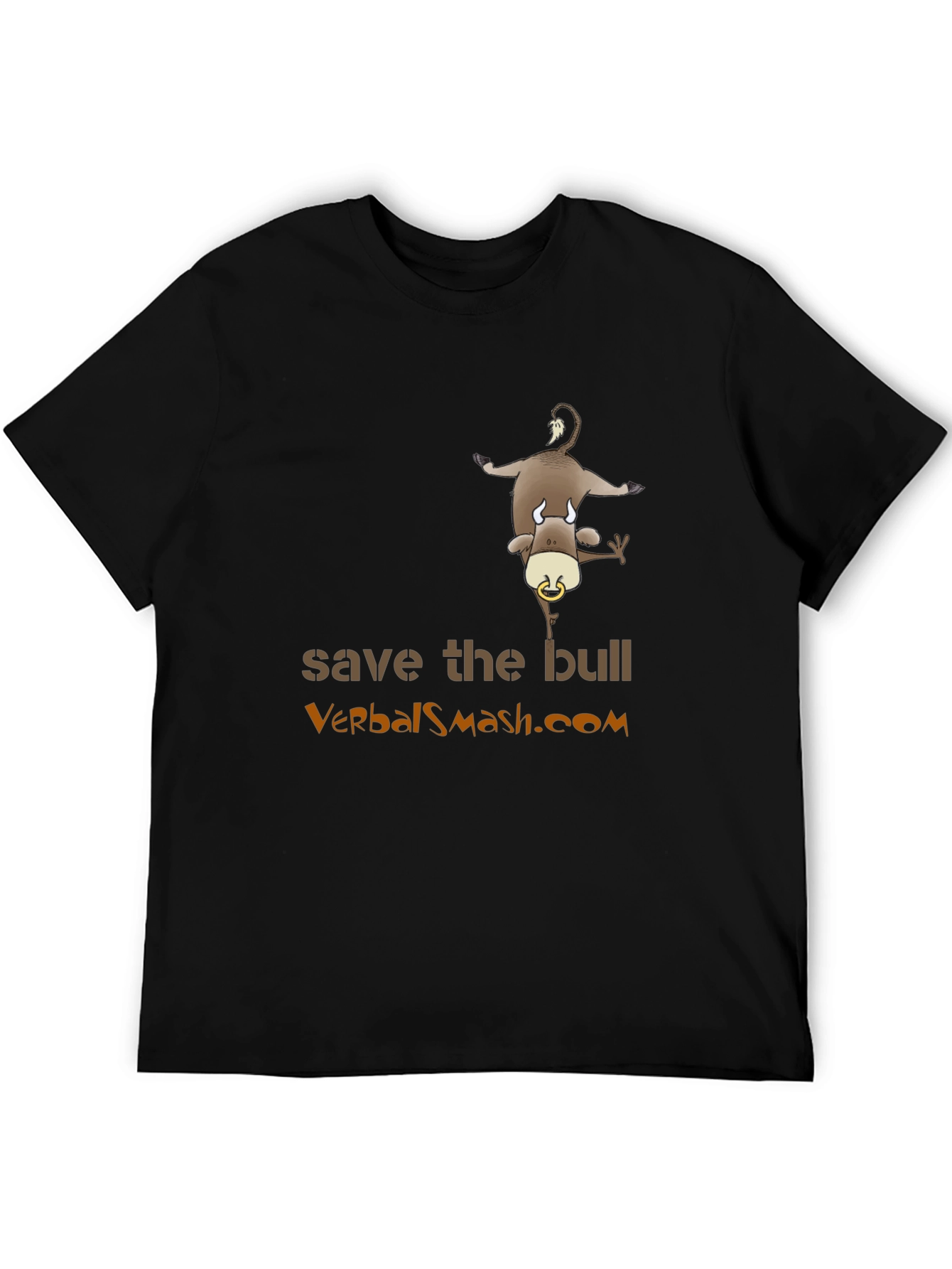 Save the Bull Graphic T-Shirt - VerbalSmash