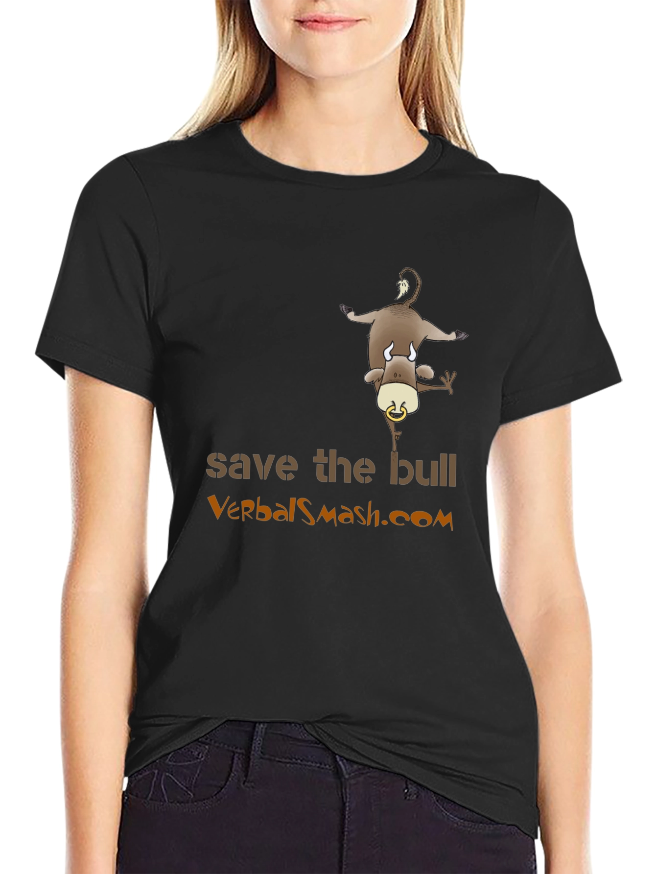 Save the Bull Graphic T-Shirt - VerbalSmash