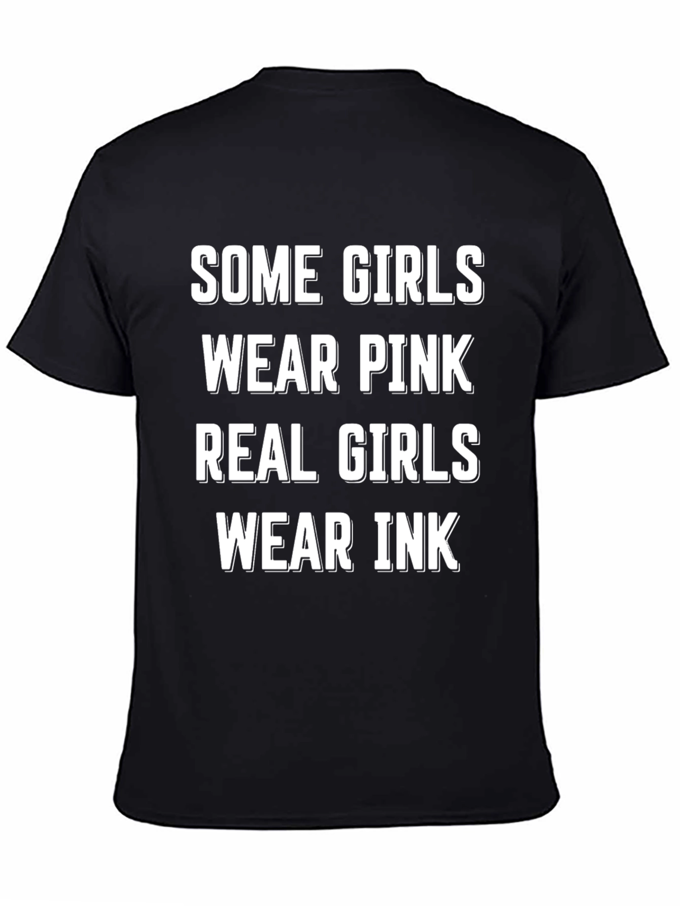Real Girls Wear Ink T-Shirt - Funny Tattoo Tee