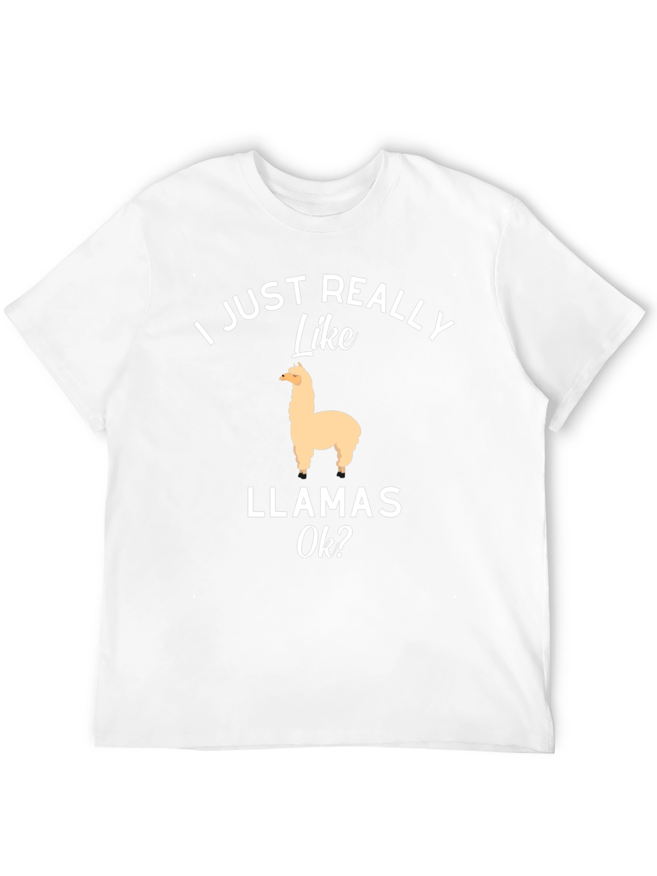 I Just Really Like Llamas Ok? T-Shirt