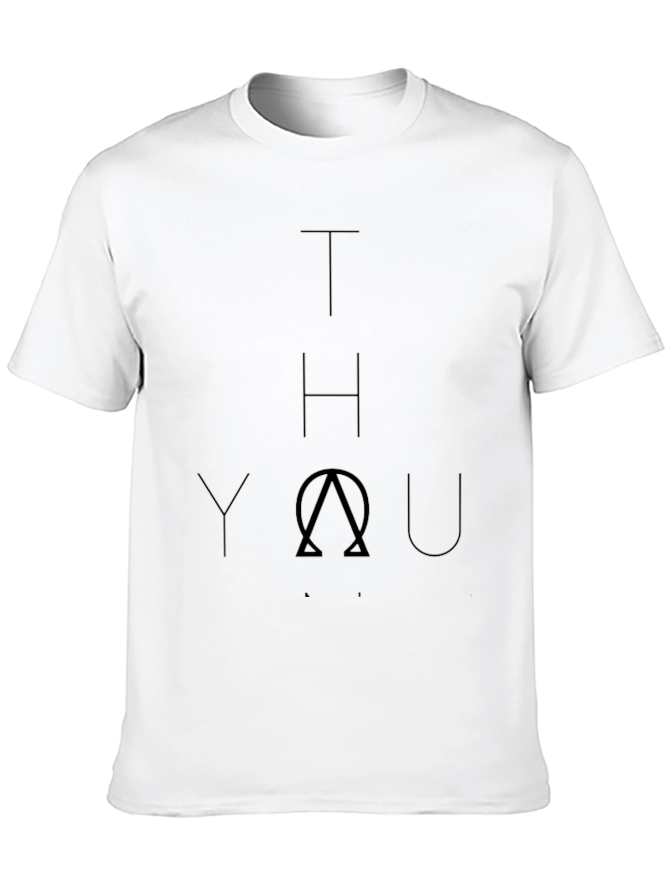 Abstract They Black T-Shirt