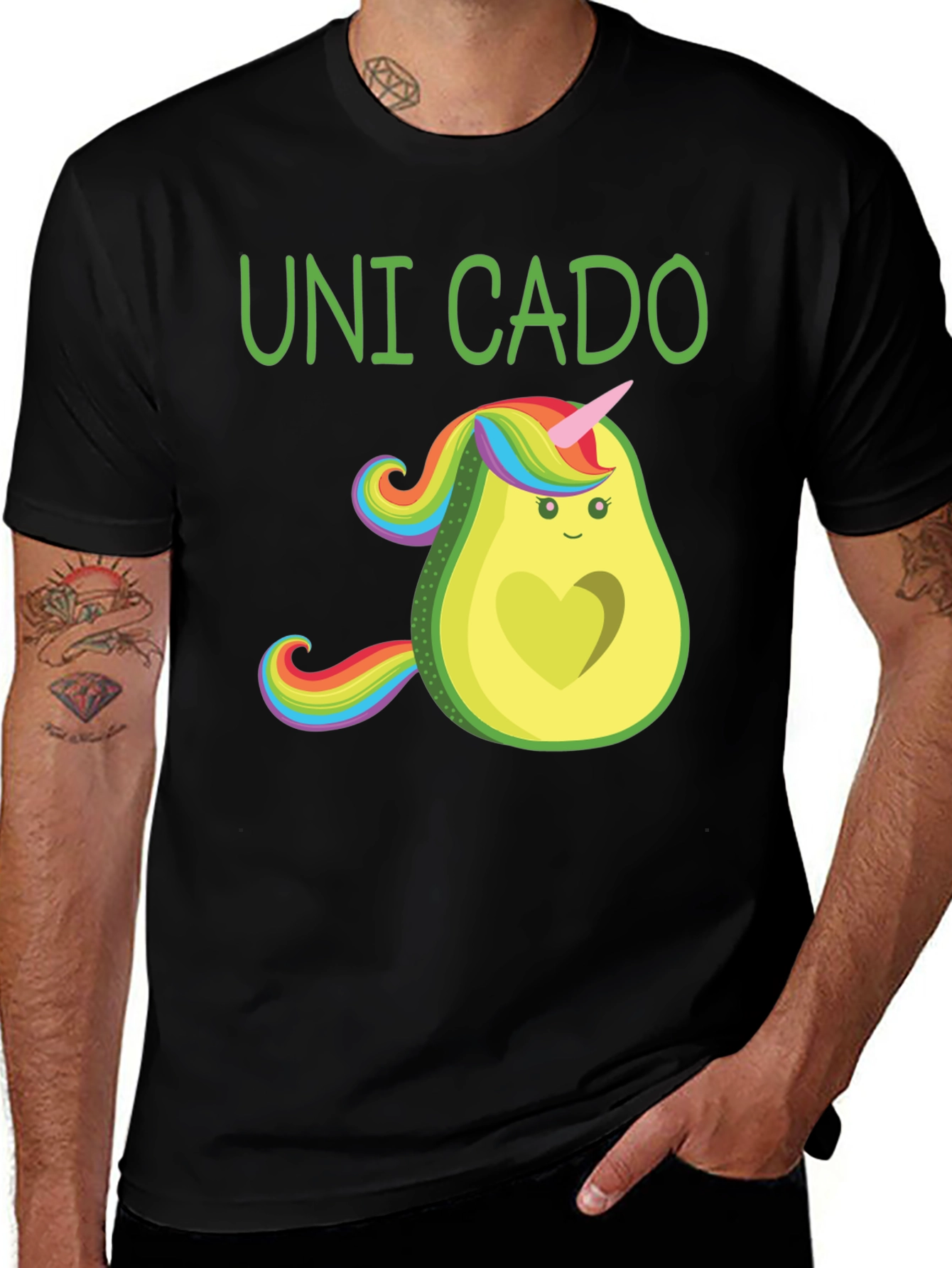 Unicodo Avocado Unicorn T-Shirt