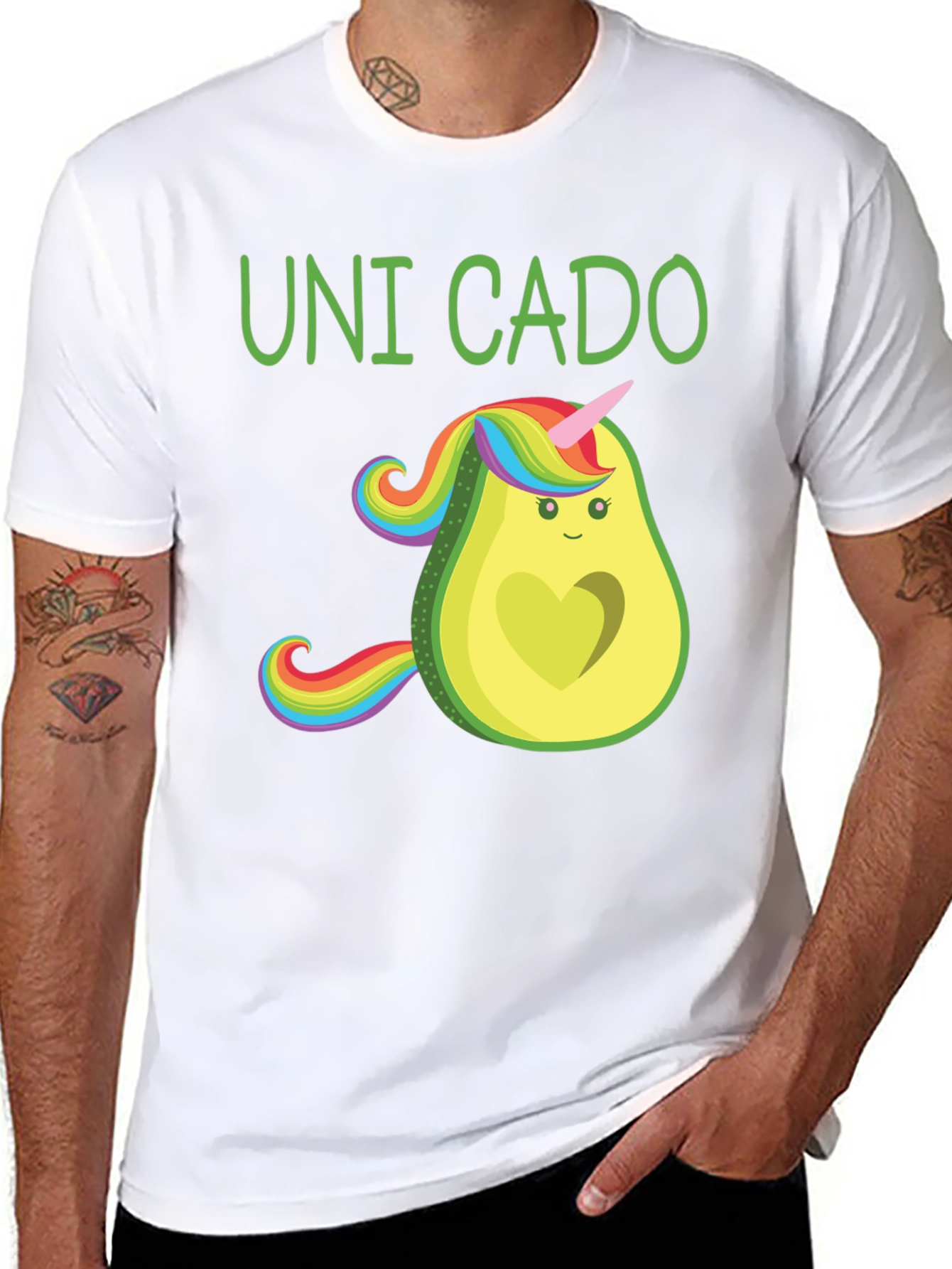 Unicodo Avocado Unicorn T-Shirt
