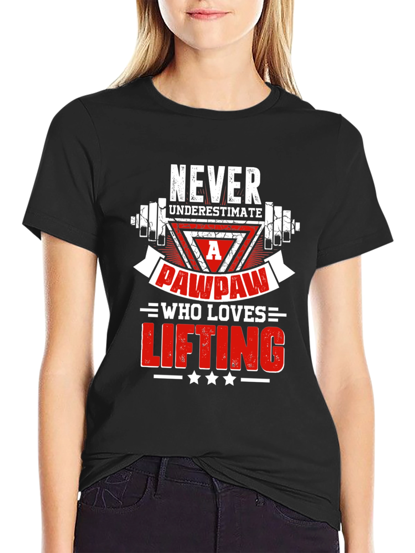 Never Underestimate Pawpaw Lifting T-Shirt