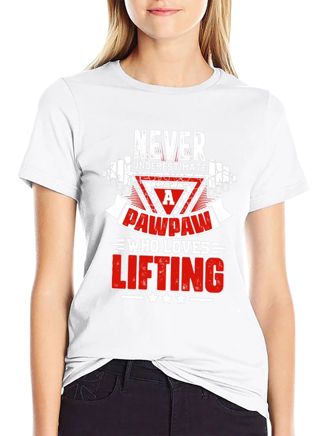 Never Underestimate Pawpaw Lifting T-Shirt