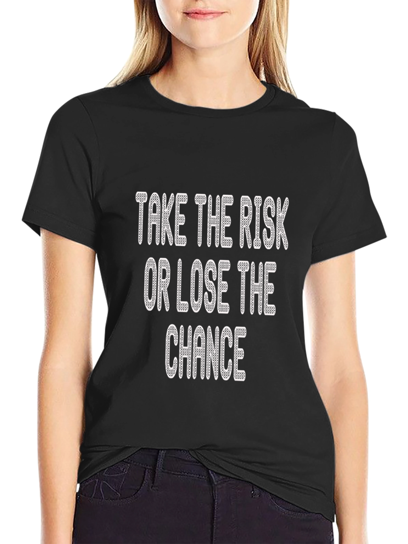 Take the Risk Graphic T-Shirt - Black
