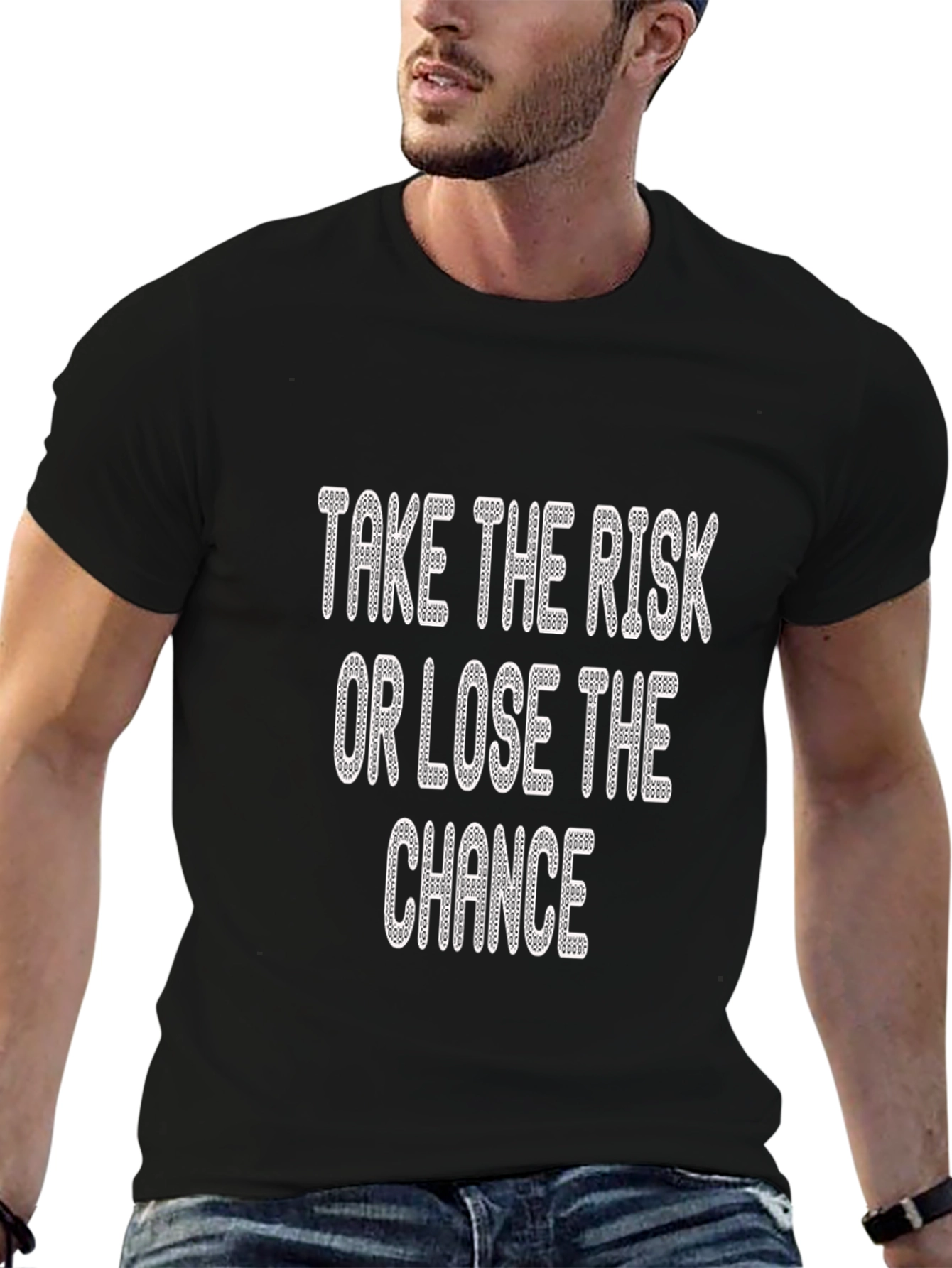 Take the Risk Graphic T-Shirt - Black