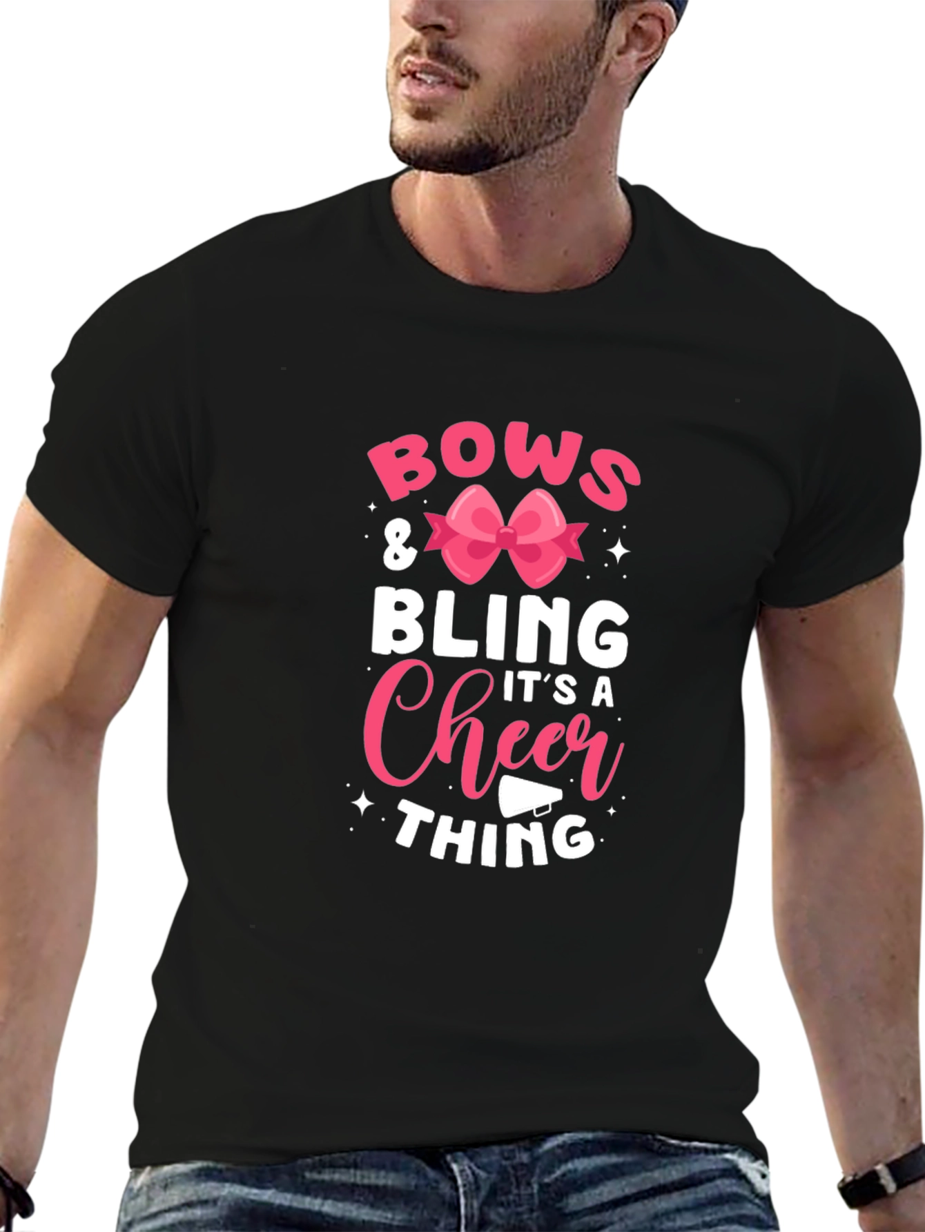 Bows & Bling Cheer T-Shirt